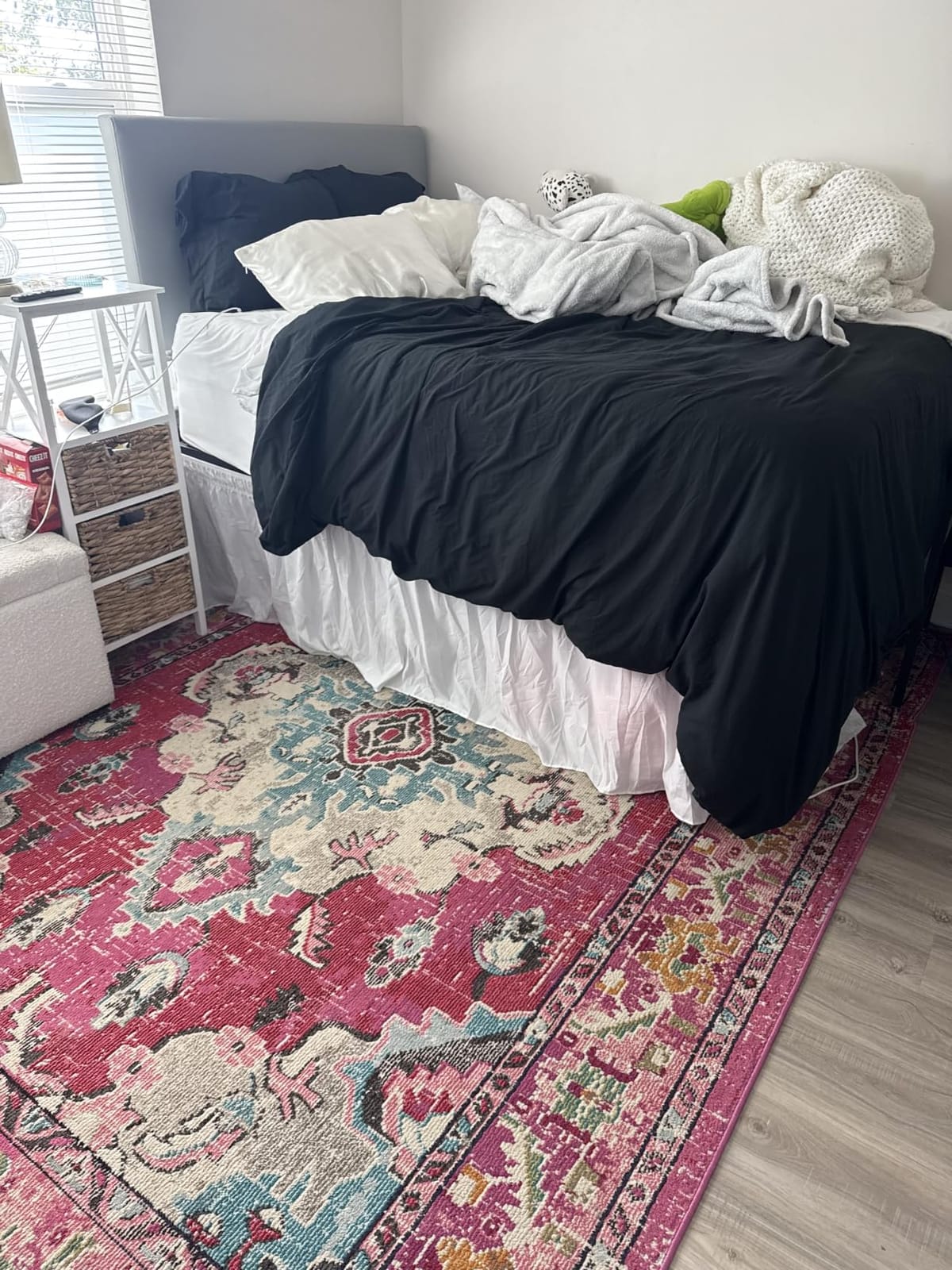 Bedsure Prewashed Duvet Cover Queen, Cotton-Like Soft Bedding Set, White customer photo 2