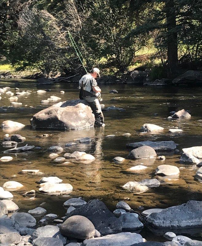 8 Fans Fishing Waist Waders, 3-Ply Breathable Waterproof Stockingfoot Pants customer photo 2