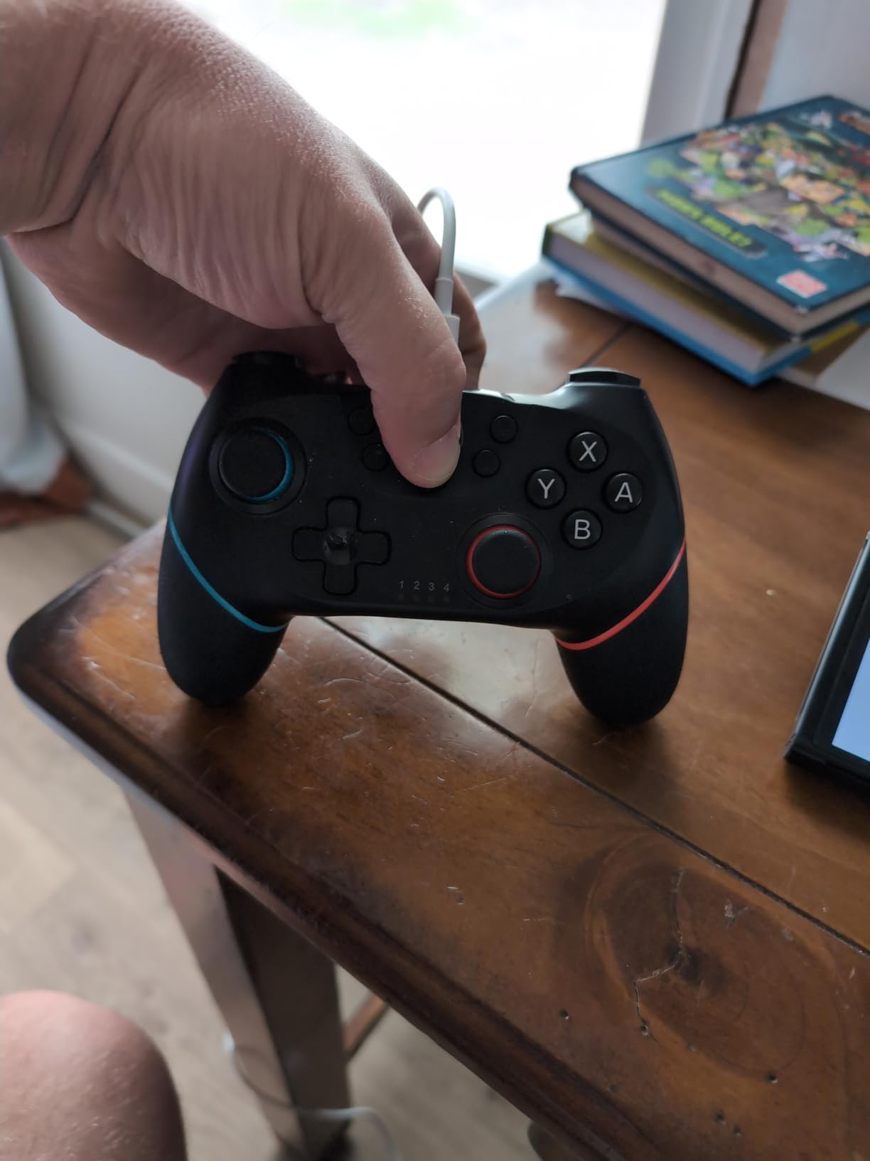 Diswoe Wireless Pro Controller for Switch 1/Switch 2/Lite/OLED/PC customer photo 1