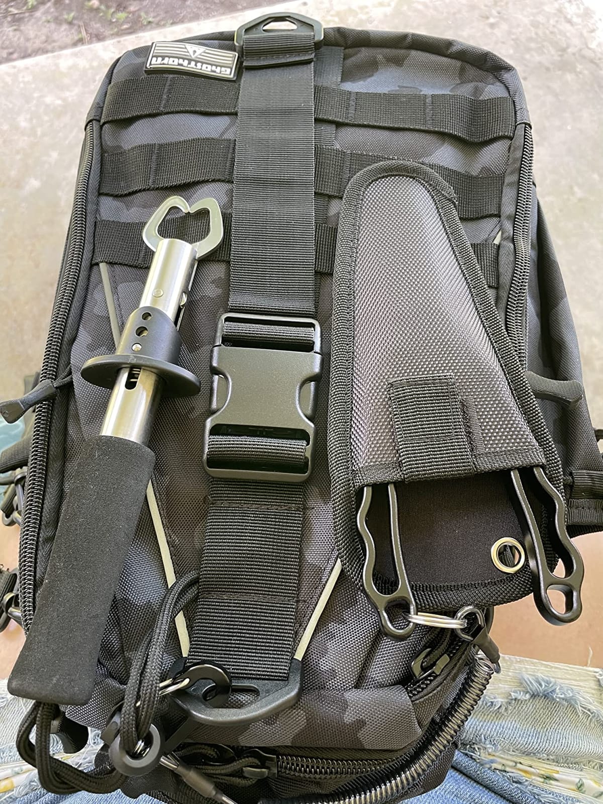 Ghosthorn Fishing Backpack with Rod Holder, Tackle Storage Bag Lightweight customer photo 2