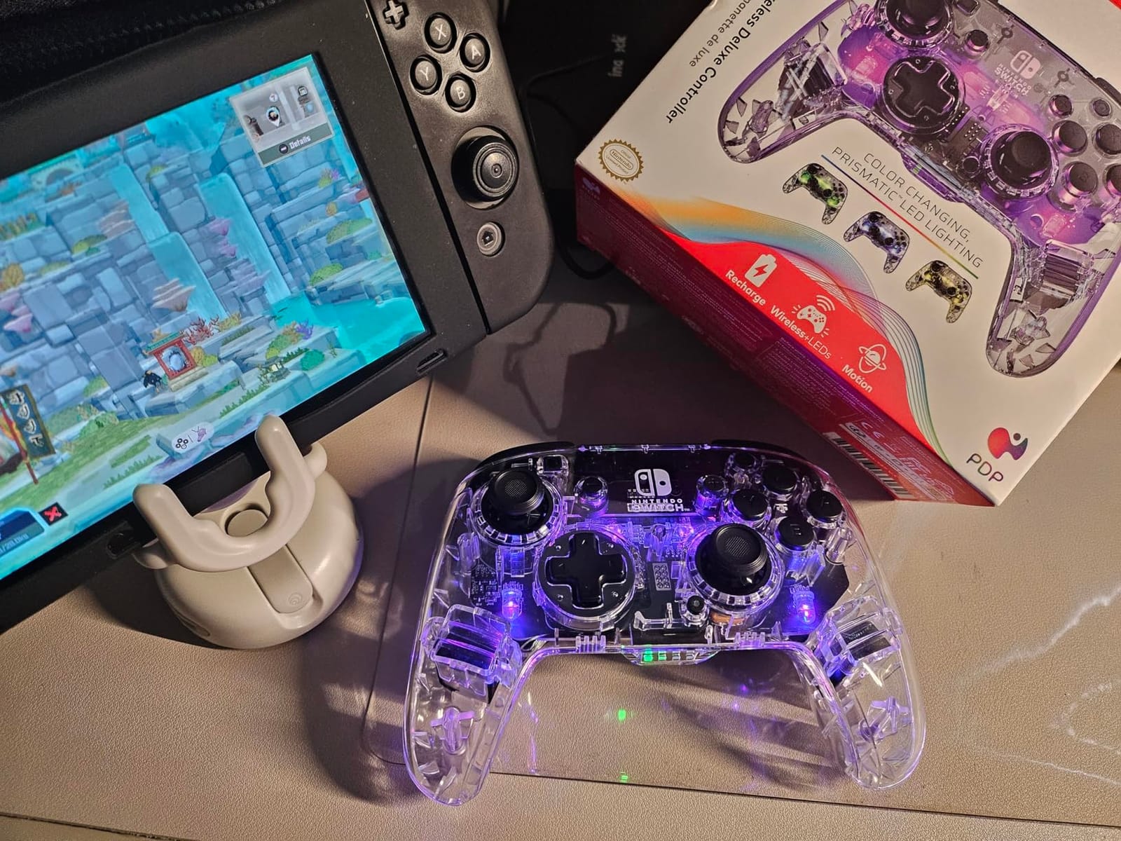 PDP Afterglow Wireless RGB Gaming Controller for Nintendo Switch 2, Lite customer photo 2