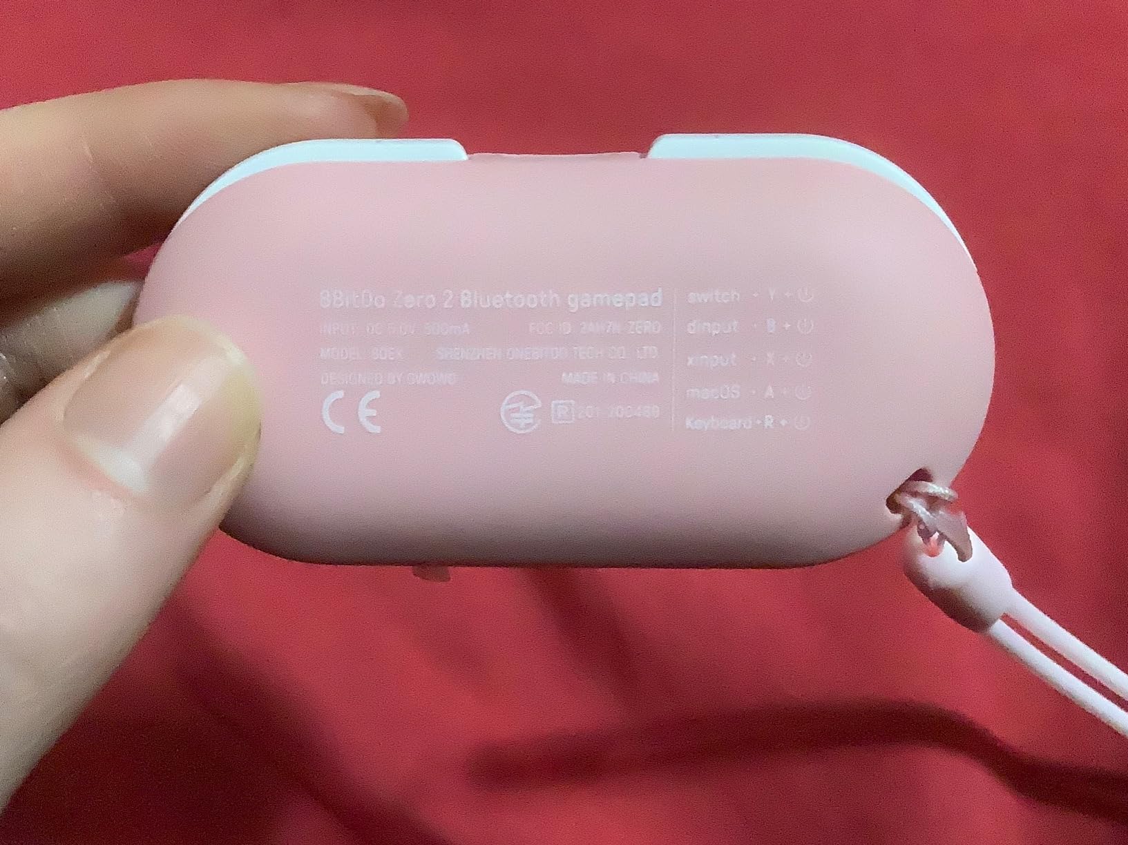 8Bitdo Zero 2 Mini Bluetooth Gamepad (Yellow) customer photo 2