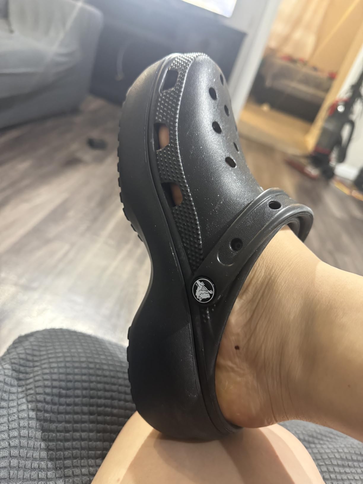 Crocs Women's Classic Platform Clog customer photo 2