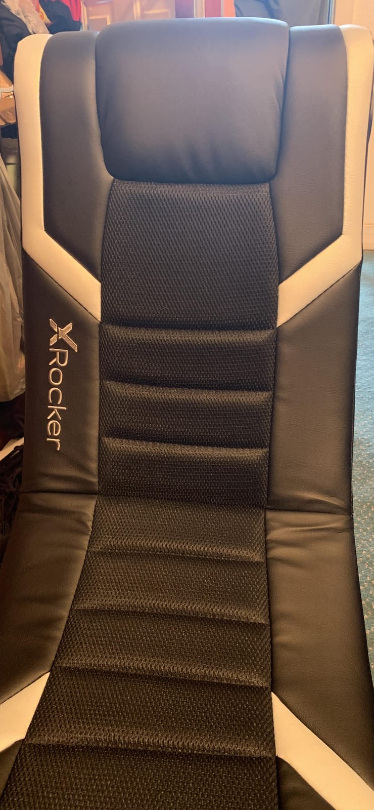 X Rocker Video Gaming Floor Rocker Chair, Built-in Audio, Foldable, for Gamers, Bedroom, or Game Room for Boys, Girls, Teens 5-17, Gifts for Gamers customer photo 1