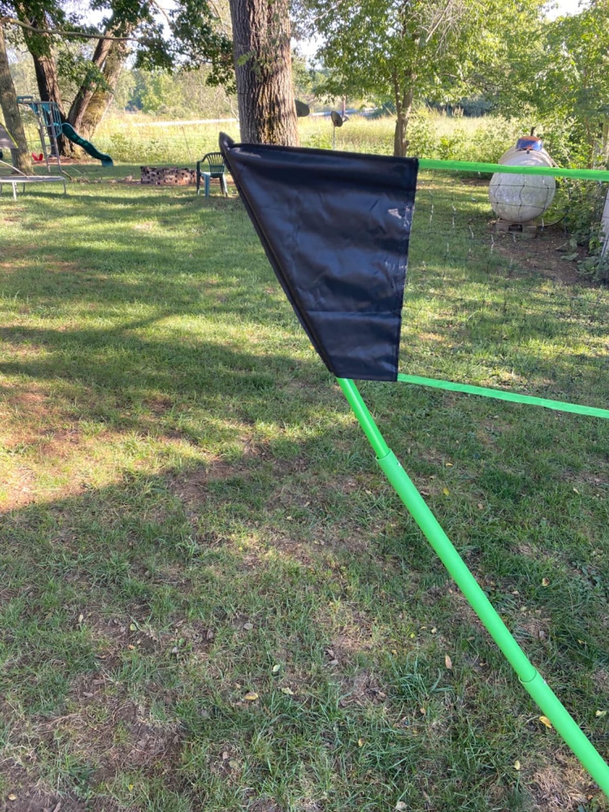 Portable Badminton Net Set,Folding Volleyball Badminton Net,4 Professional Graphite Badminton Racket,8 Racket Grip Tape,4 Shuttlecocks,Family Game,Kids Gift,Backyard Sports customer photo 2