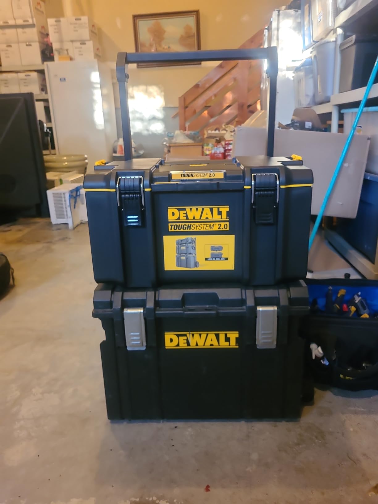 DEWALT TOUGHSYSTEM 2.0, Large Tool Box, 22 in, 110 lbs. Capacity (DWST08300) customer photo 1