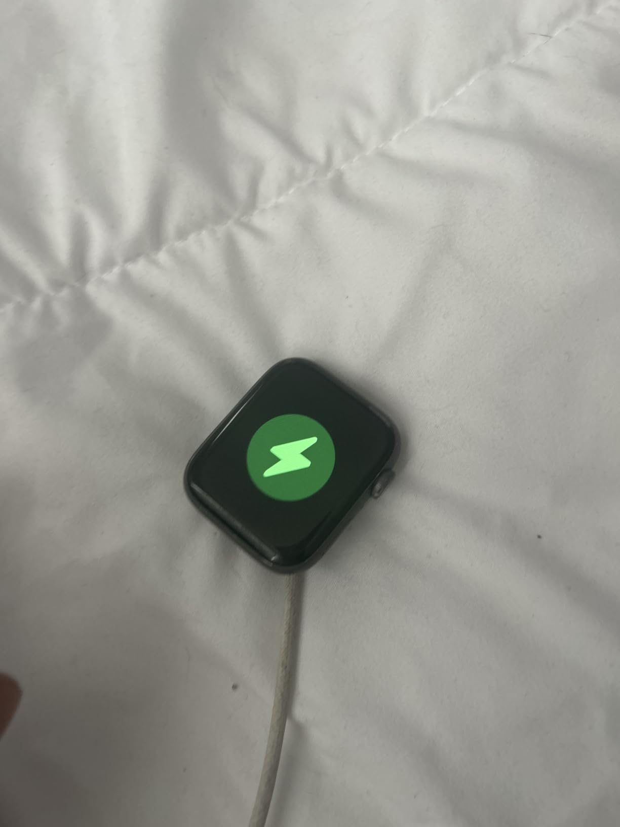 Apple Watch Series 6 (GPS + Cellular, 44mm) - Space Gray Aluminum Case with Black Sport Band (Renewed) customer photo 2