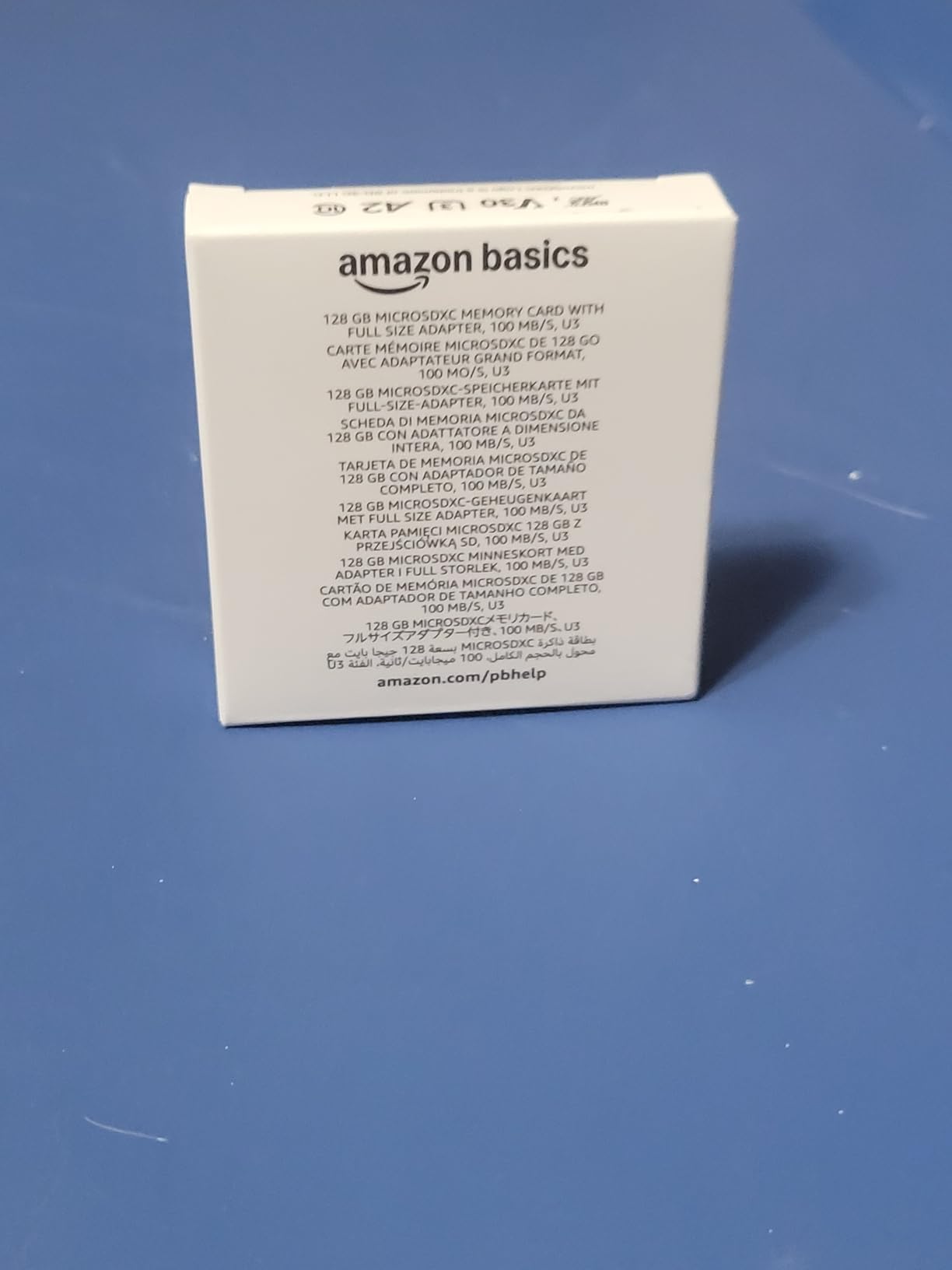 Amazon Basics microSDXC Memory Card with Full Size Adapter, A2, U3, Read Speed up to 100 MB/s, 256GB, Black customer photo 2
