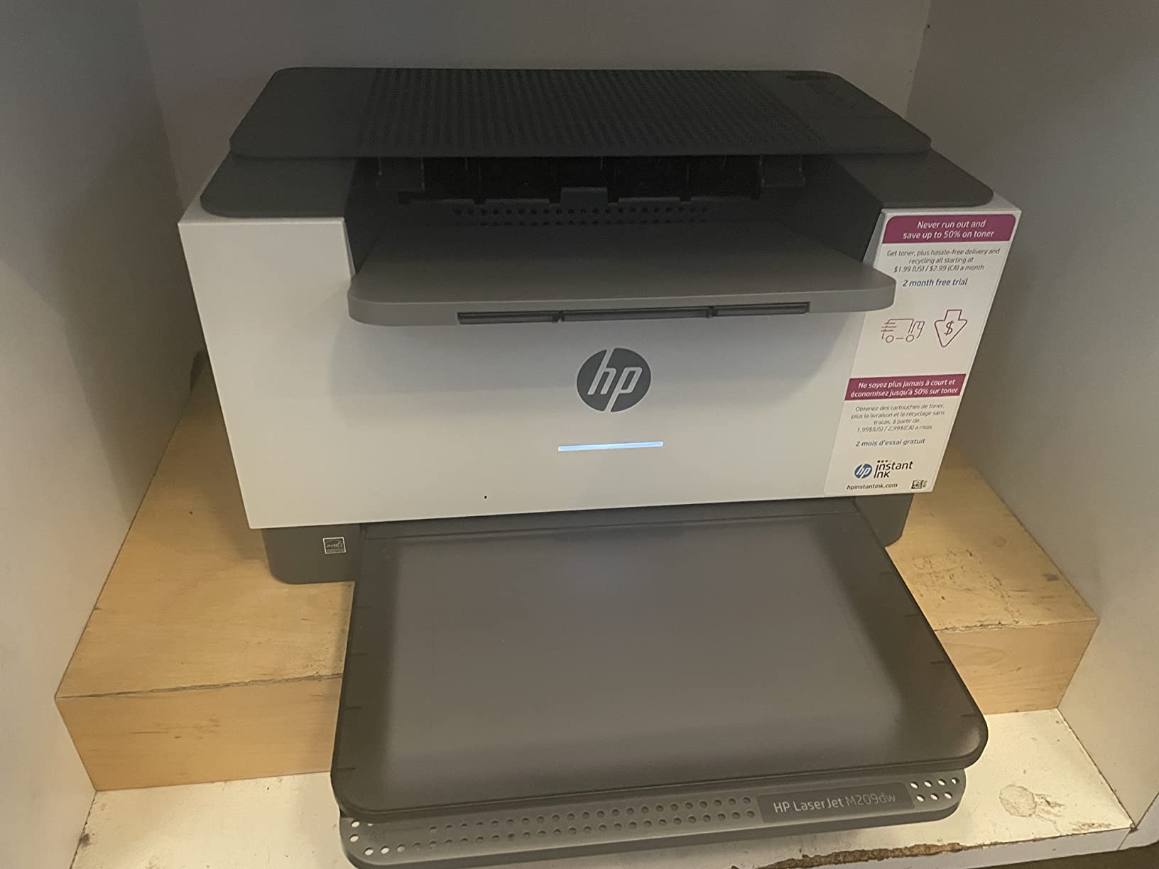 HP LaserJet M209dw customer photo 2