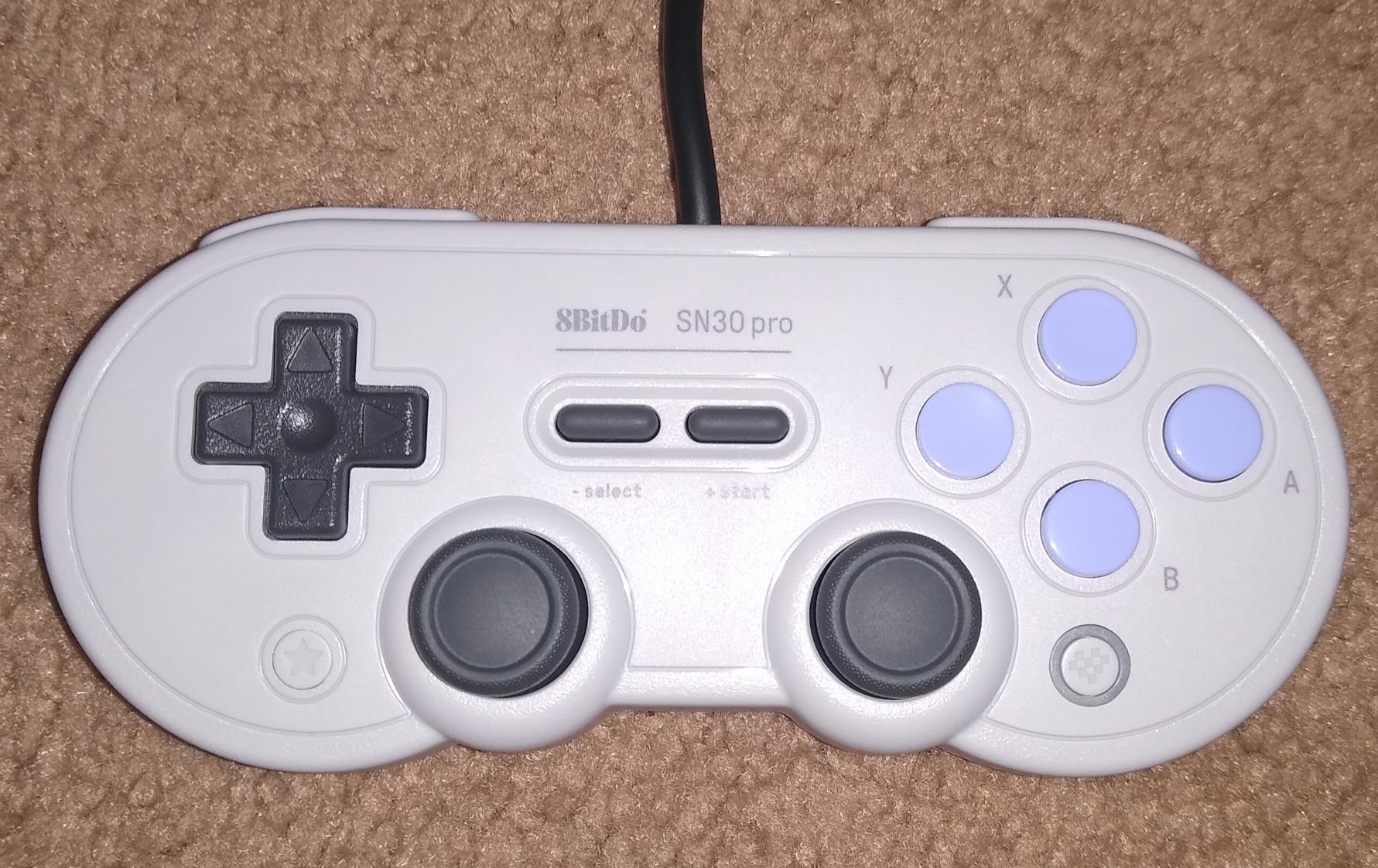 8Bitdo Sn30 Pro USB Wired Gamepad for Switch, Windows & Raspberry Pi(Gray Edition) customer photo 1