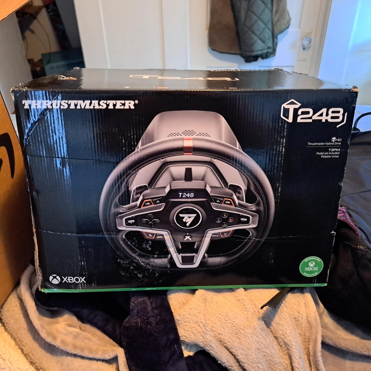 Thrustmaster T248 X Force Feedback Racing Wheel & Pedal Set - XBOX & PC customer photo 2