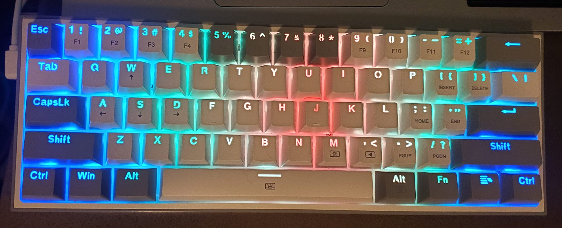 Redragon K617 Wired 60% Compact Hot-Swap RGB Gaming Mechanical Keyboard customer photo 1