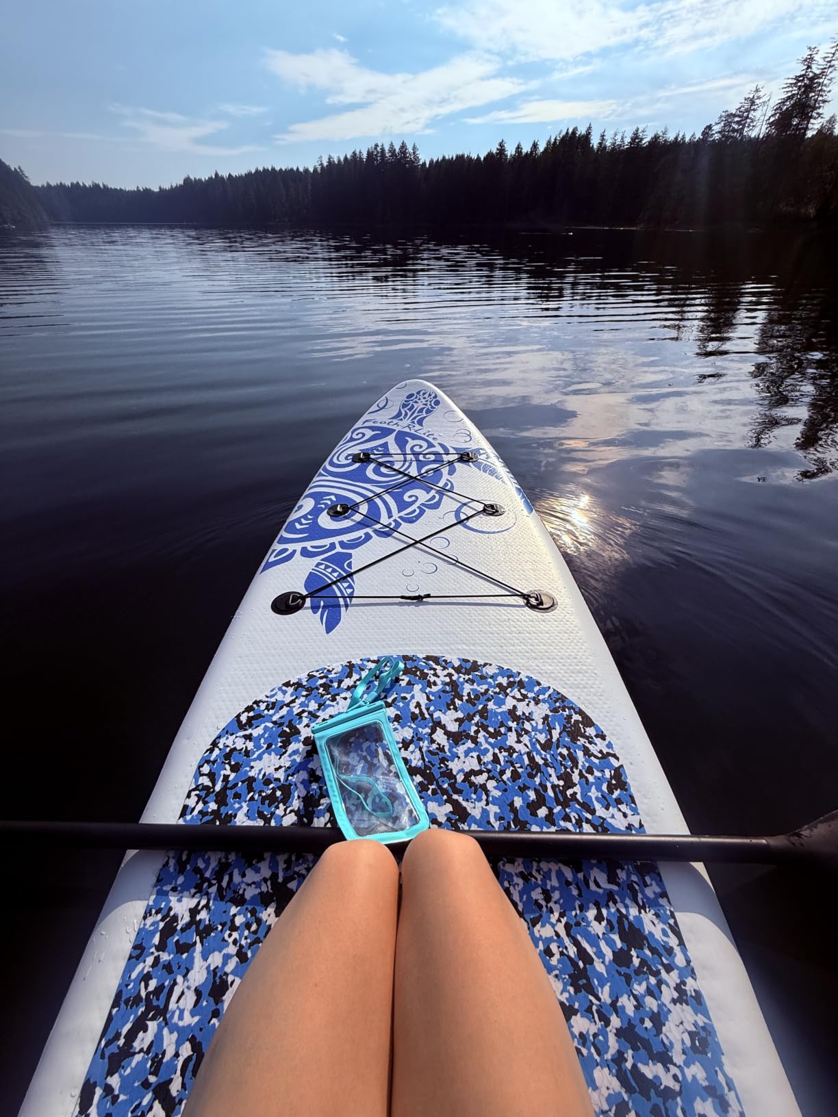 FEATH-R-LITE Inflatable Stand Up Paddle Board with Beginner SUP Accessories customer photo 1