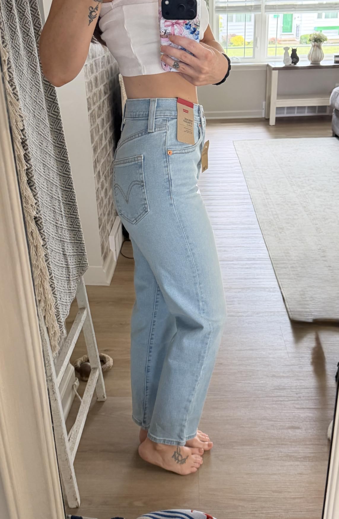 Levi's Women's Ribcage Straight Ankle Jeans customer photo 1