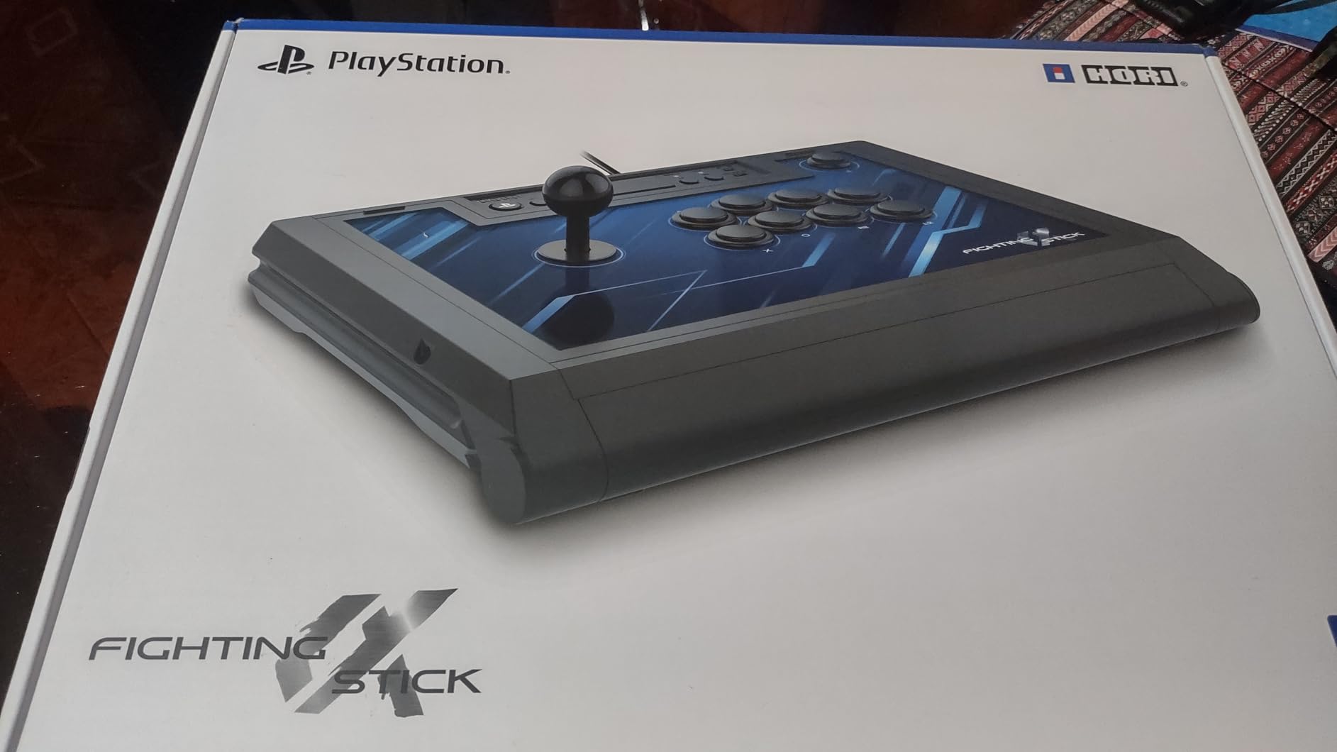 HORI PlayStation 5 Fighting Stick Alpha - Tournament Grade Fightstick for PS5, PS4, PC - Officially Licensed by Sony customer photo 1