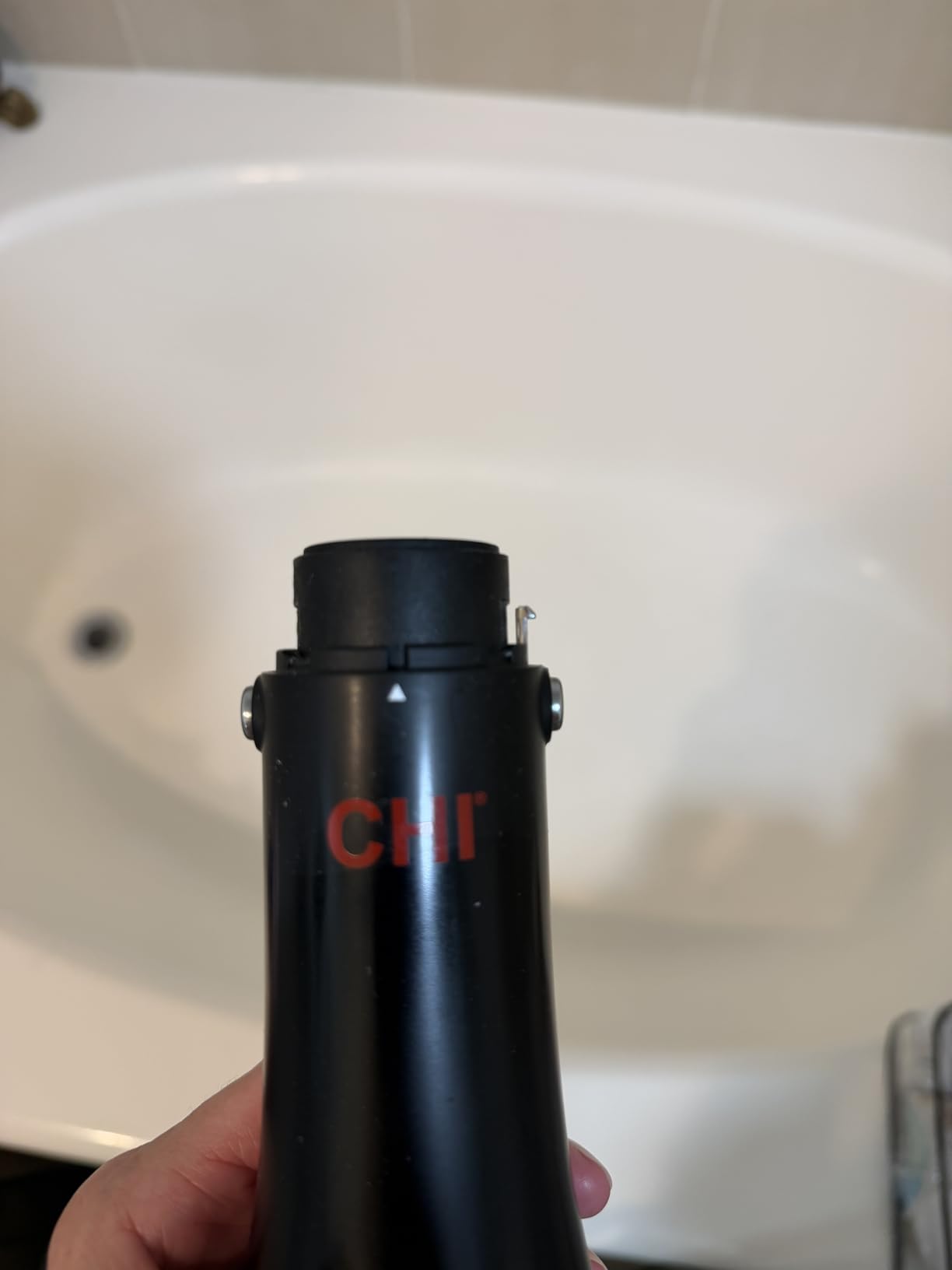 CHI 3-in-1 Round Blowout Brush, Hair Dryer for Smooth & Frizz-Free Hair customer photo 2