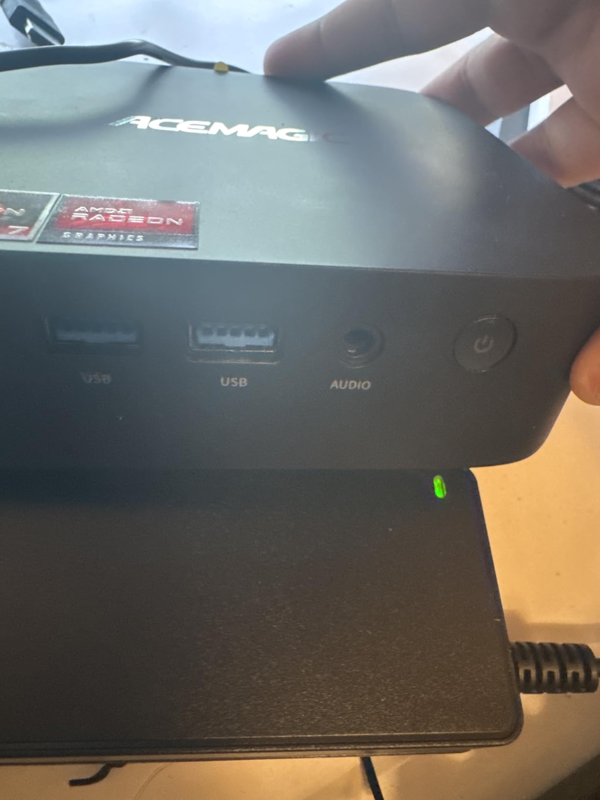ACEMAGIC K1 Gaming Mini PC Ryzen 7 7735HS 24GB 512GB SSD Windows 11 Pro customer photo 2