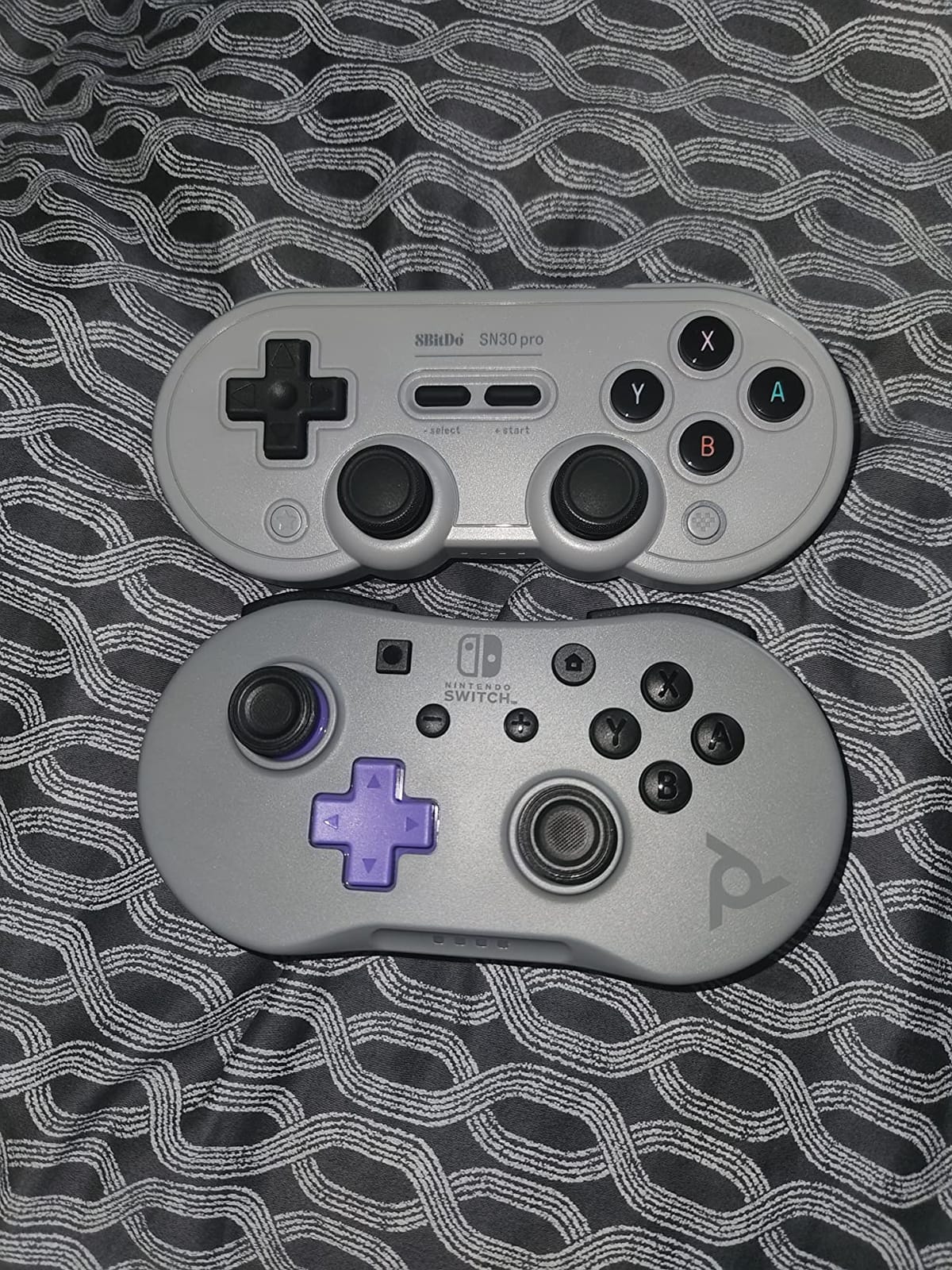 8Bitdo SN30 Pro Bluetooth Controller, Hall Effect Joystick (Crystal Purple) customer photo 2