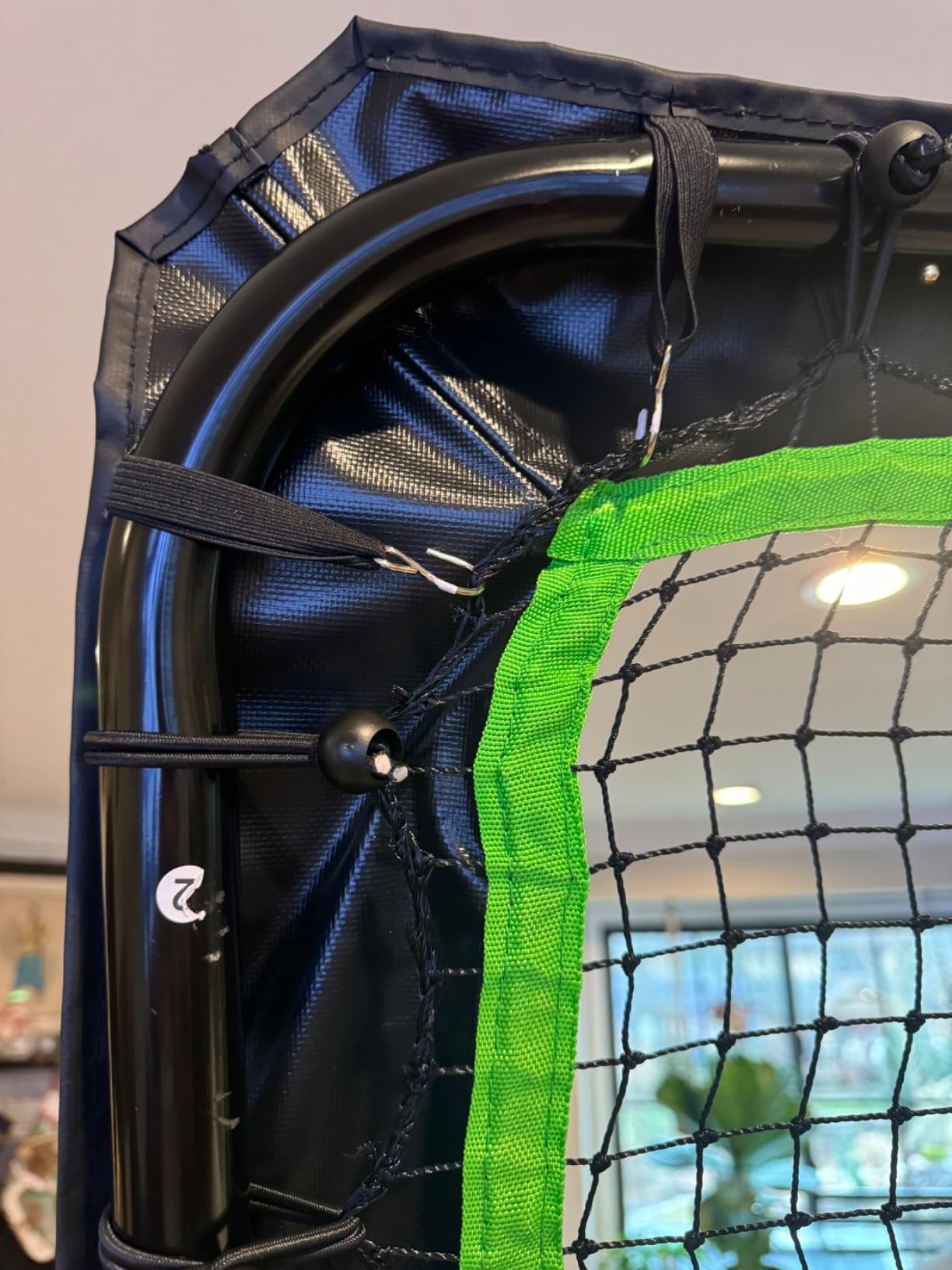 Lacrosse Rebounder for Backyard Lacrosse Bounce Back Net for Lax Practice customer photo 1