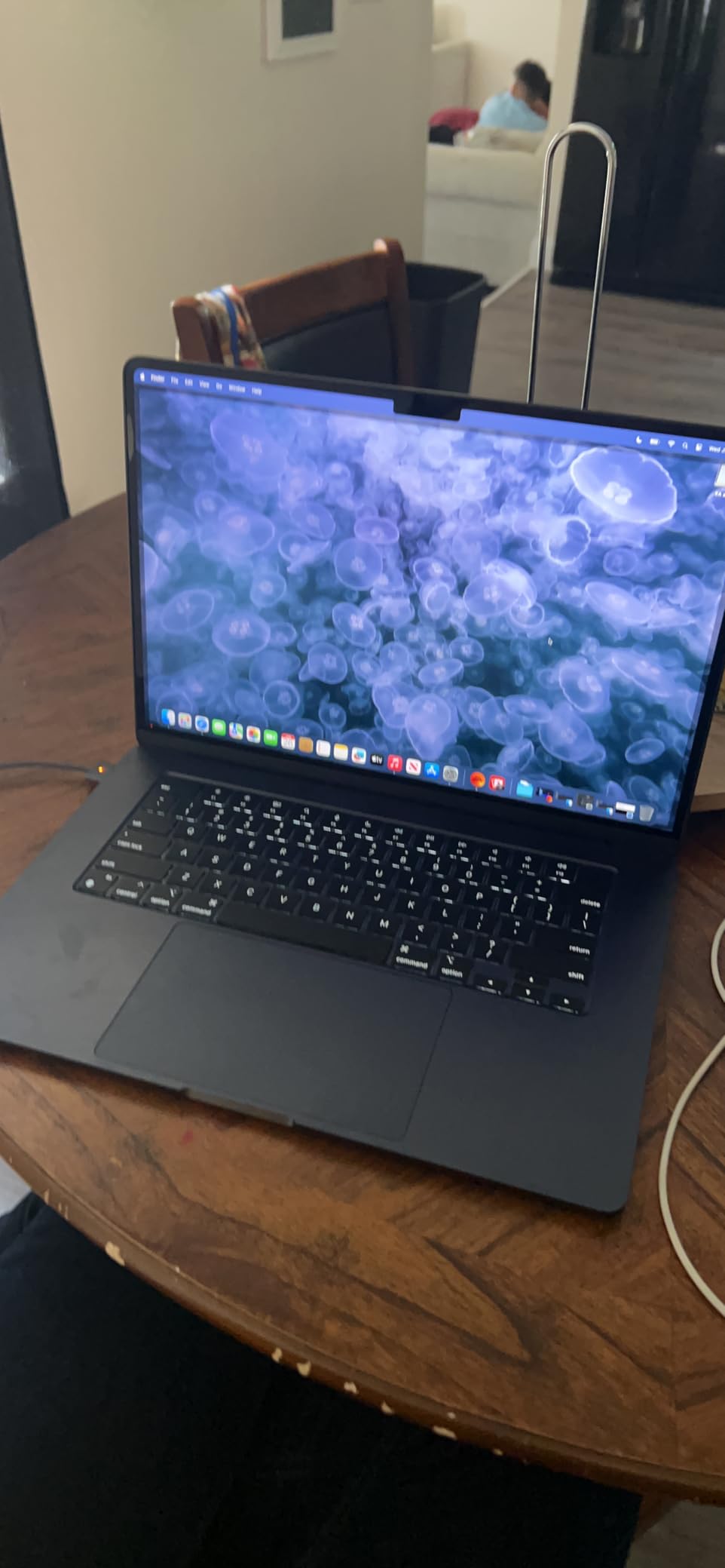 2023 Apple MacBook Air with Apple M2 Chip with 8-Core CPU/10-Core GPU (15-inch, 8GB RAM, 256GB SSD Storage) (QWERTY English) Space Gray (Renewed) customer photo 2