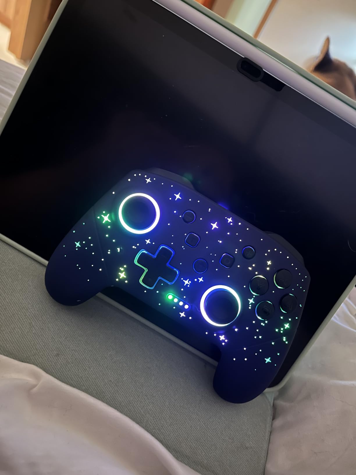 VOYEE Switch Controllers for Switch/Lite/OLED/PC Windows, RGB Star LED customer photo 2