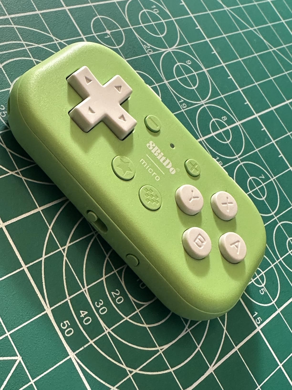 8Bitdo Micro Bluetooth Gamepad Pocket-sized Mini Controller for Switch/Switch 2, Android, and Raspberry Pi, Supports Keyboard Mode (Green) customer photo 2