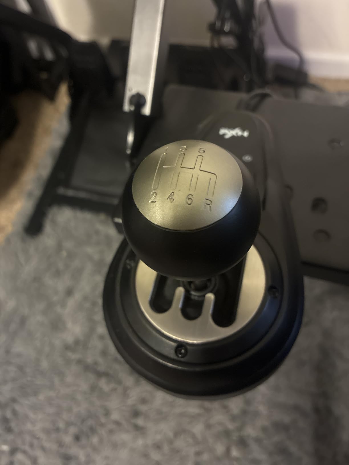 PXN V99 Force Feedback Racing Wheel, with Pedals and Shifter customer photo 2