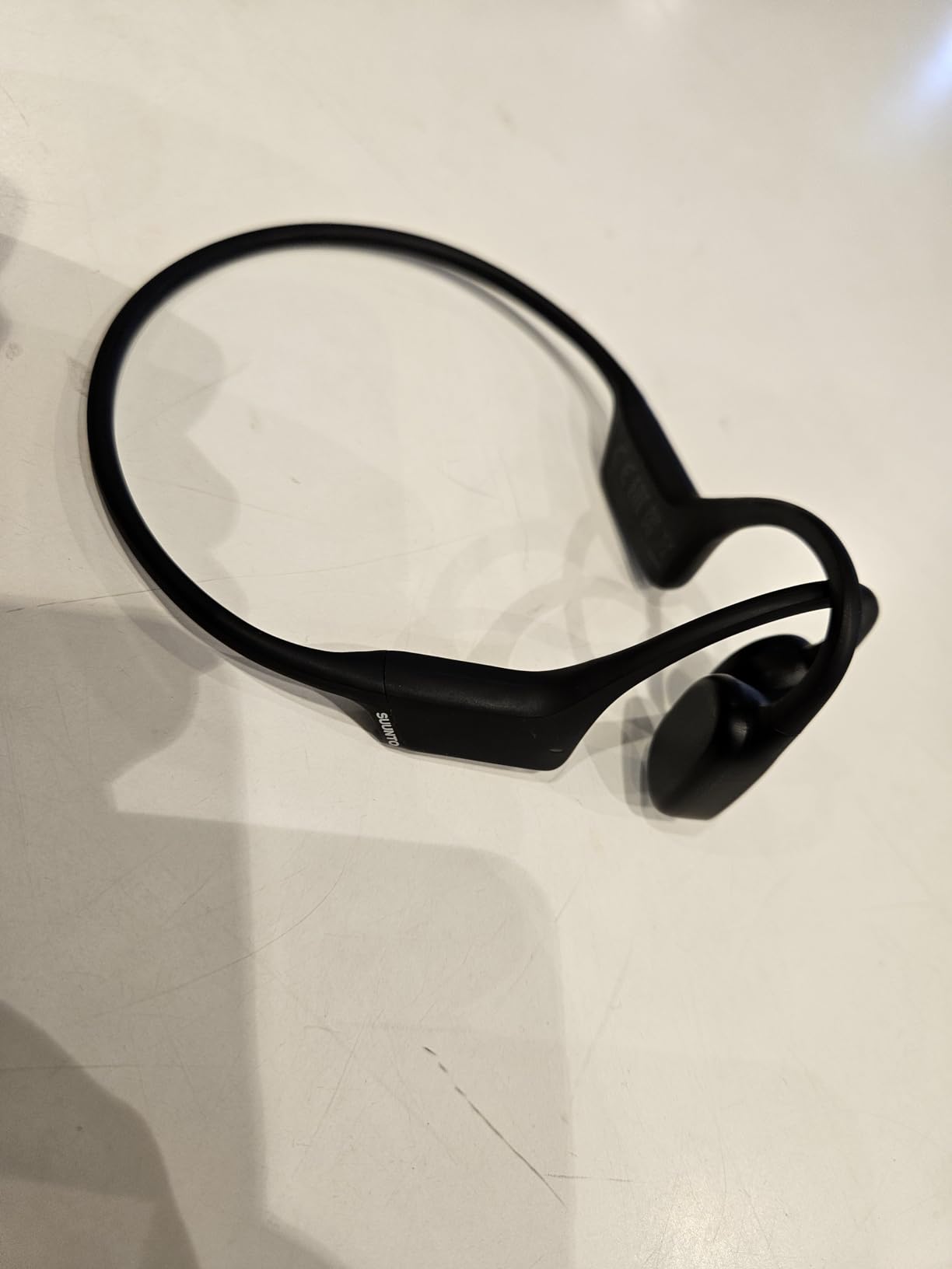 SUUNTO Sonic Open-Ear Bluetooth Bone Conduction Sports Headphone, Black customer photo 1