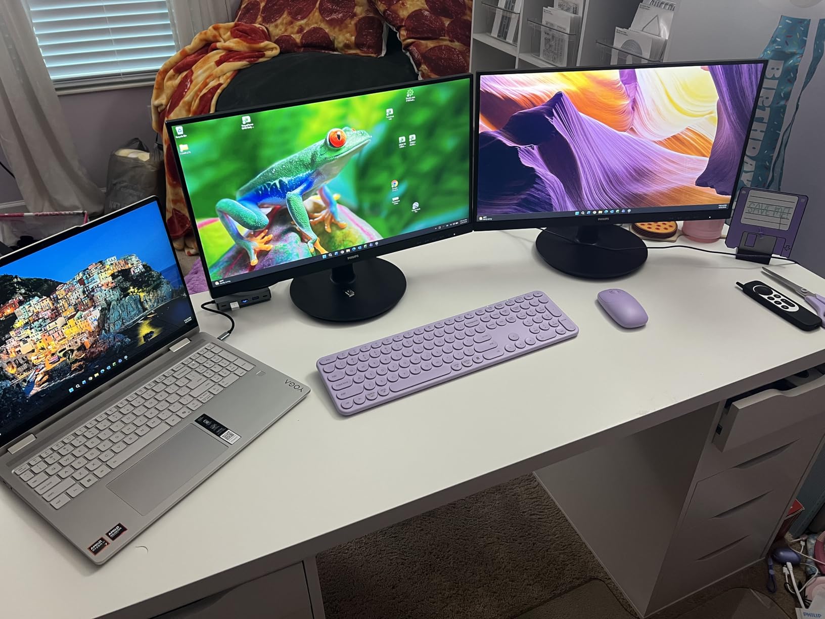 Philips 22 Inch Computer Monitor FHD 100Hz VA VESA Flicker-Free, 221V8LB customer photo 2