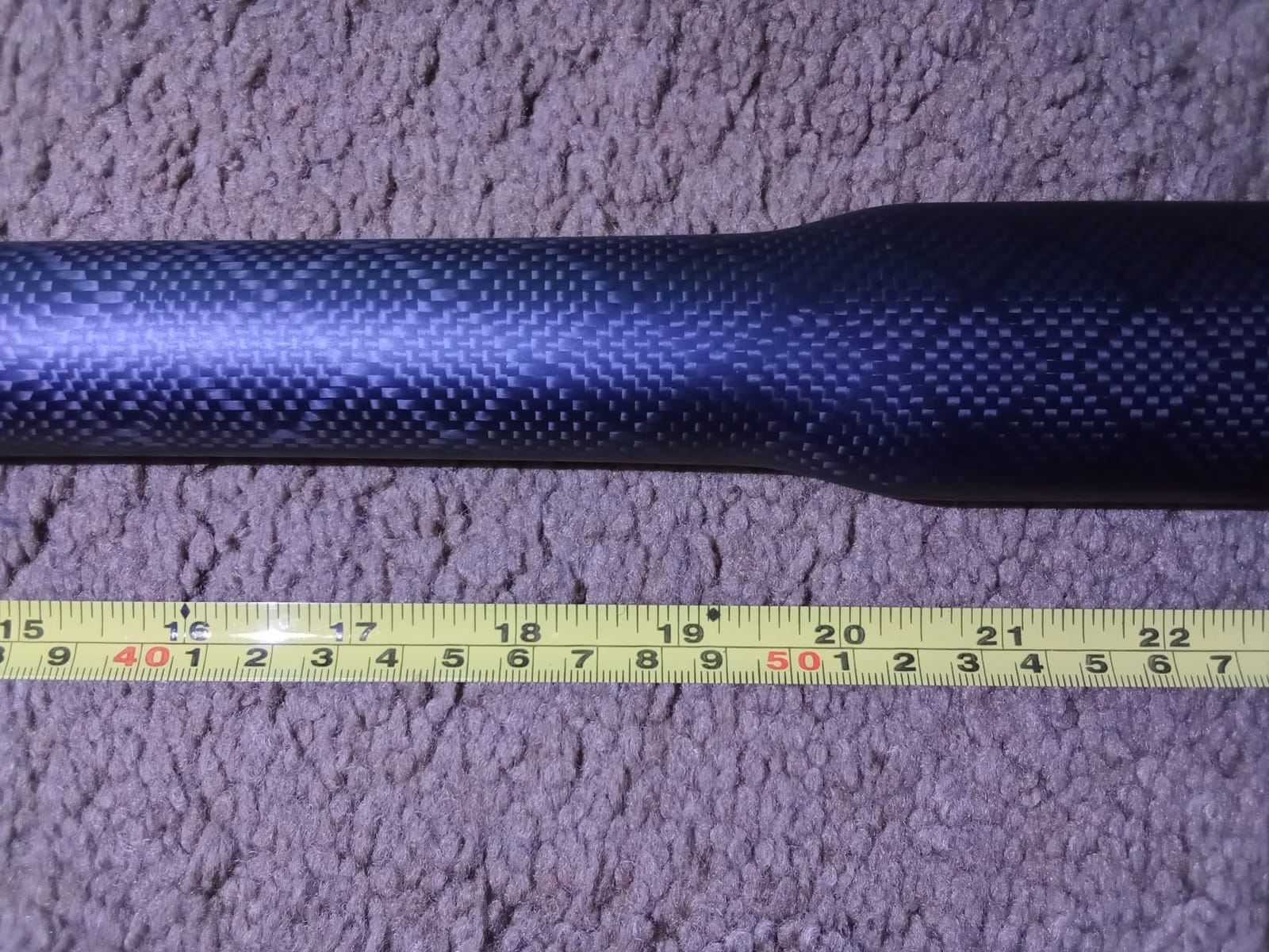 Greenland Paddle 220cm/86.6 in Extremely Lightweight Full Carbon Fiber Kayak Paddle for Kayaking customer photo 1