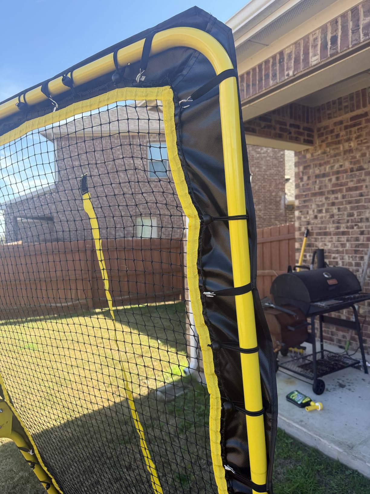Apex Sports Professional Lacrosse Rebounder Volleyball Rebounder (4x7 Feet) customer photo 1