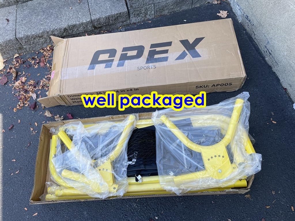 Apex Sports Professional Lacrosse Rebounder Volleyball Rebounder (4x7 Feet) customer photo 2