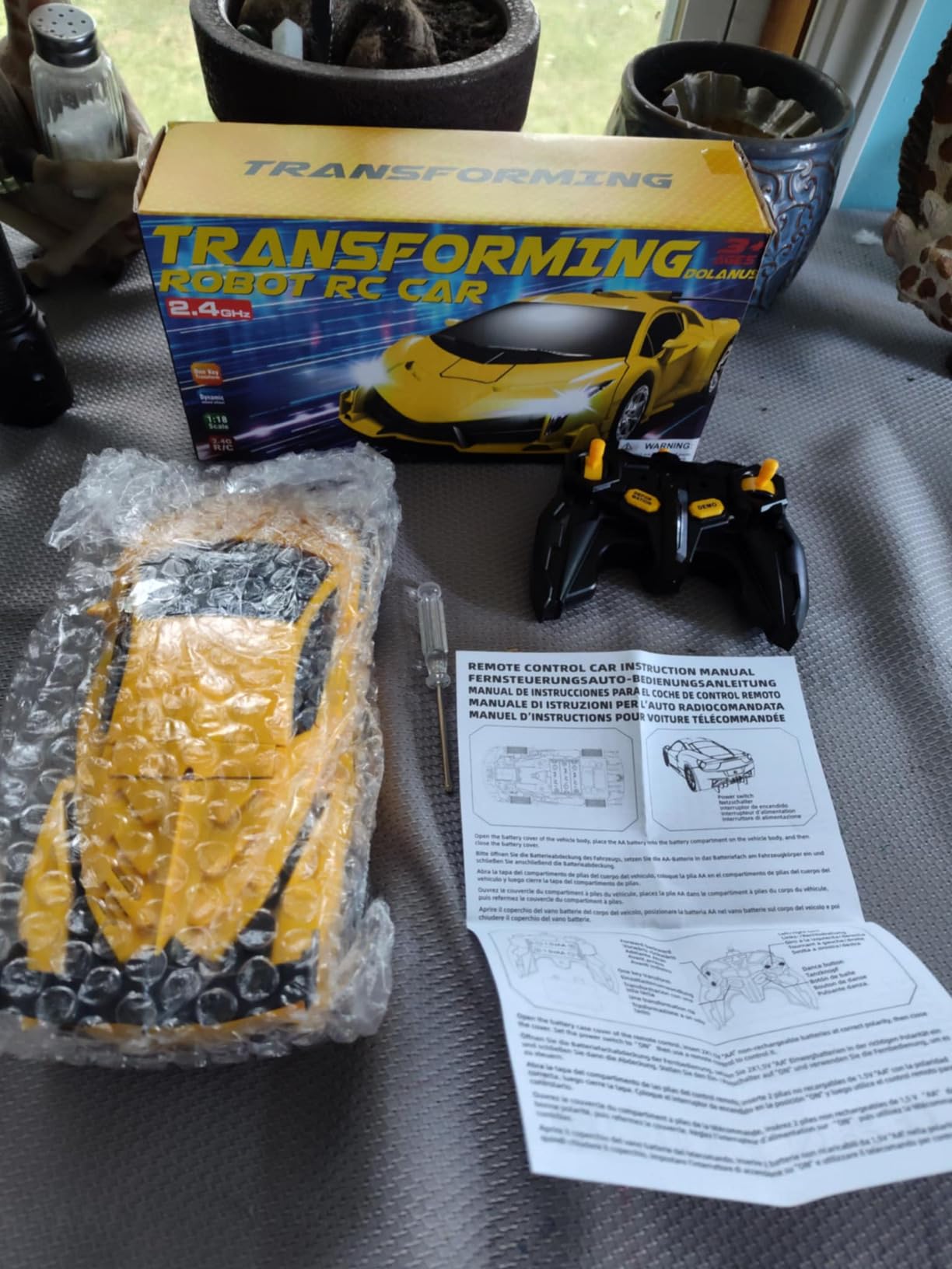 Dolanus Remote Control Car - Transform Robot, Boys Toys Gifts, Ages 3+ customer photo 2