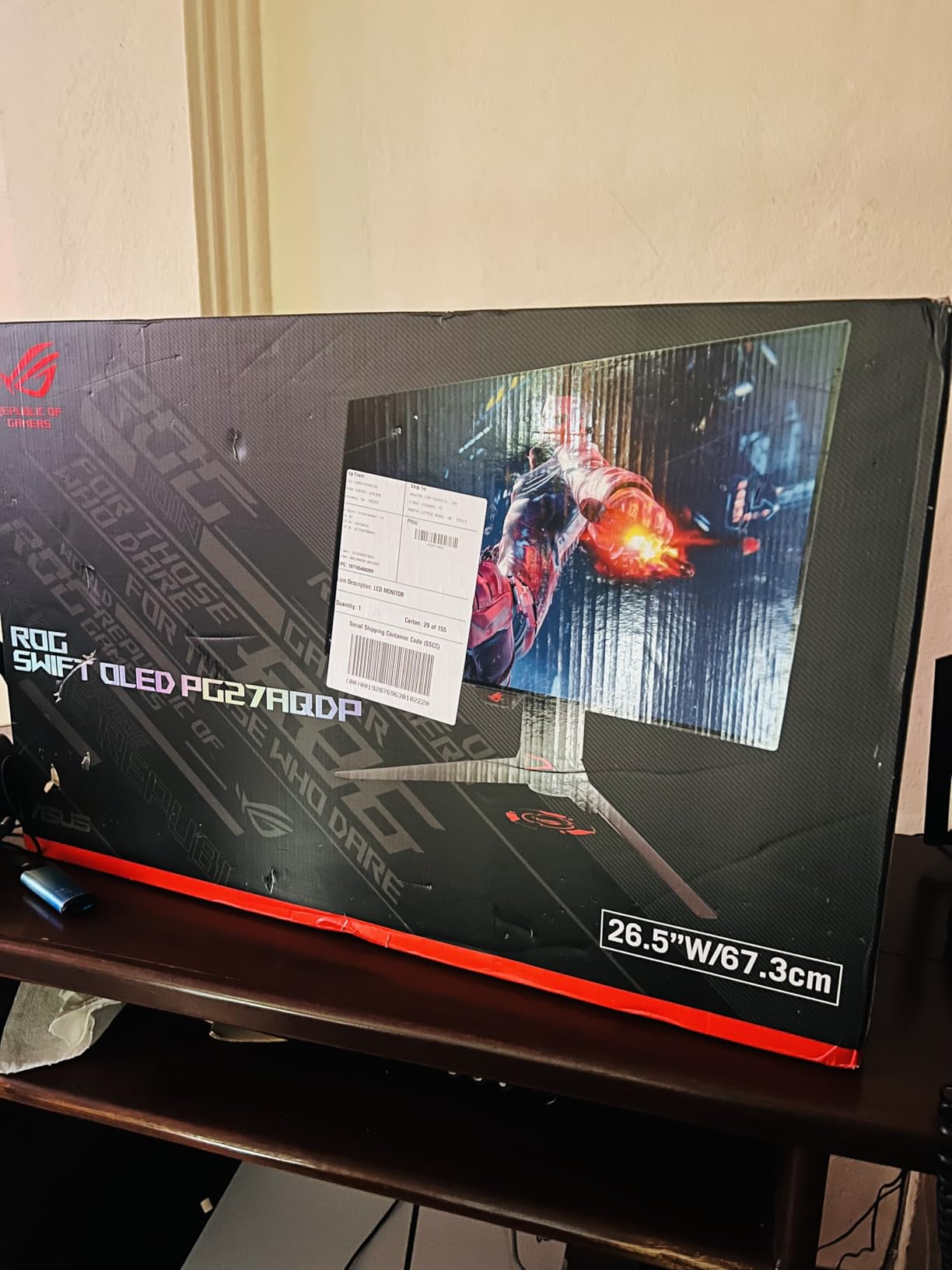 ASUS ROG PG27AQDP customer photo 2
