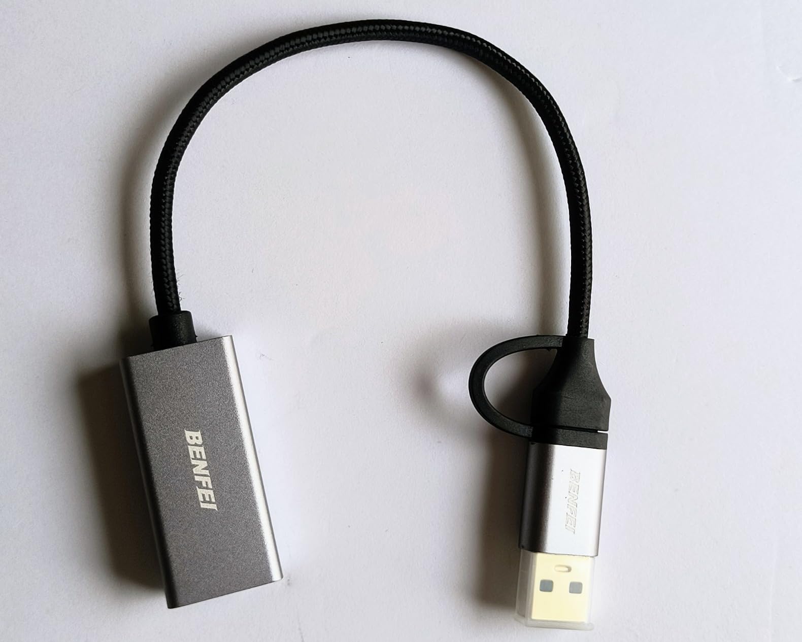 BENFEI Video/Audio Capture Card Supporting Full HD 1080P 60FPS for Streaming, Recording, Gaming, Compatible with Switch, PS4, PS5, Xbox, Work with PC/Windows/Mac OS customer photo 2