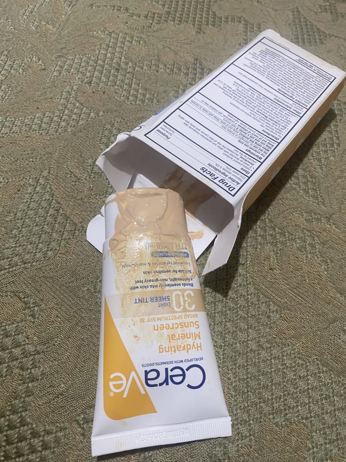 CeraVe Tinted Sunscreen customer photo 2