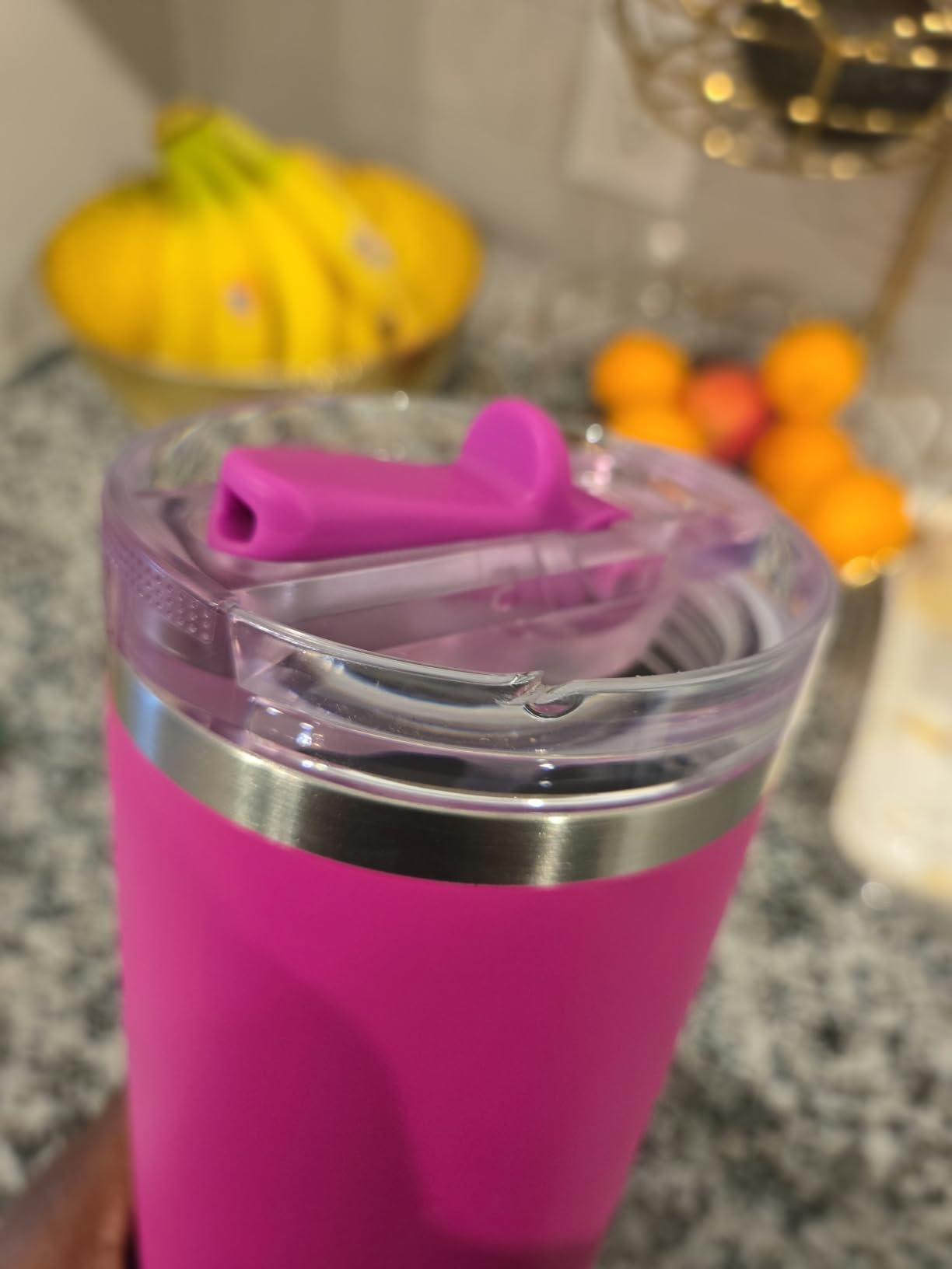 STANLEY Quencher ProTour Flipstraw Tumbler, 30 oz, Rose Quartz customer photo 2