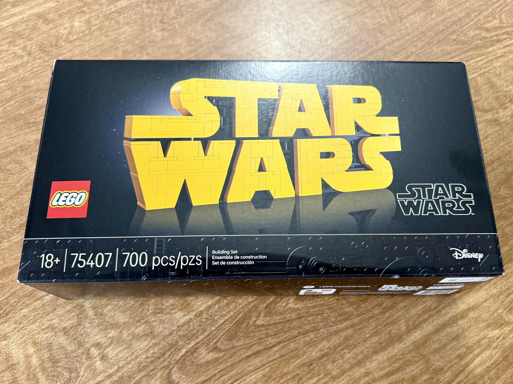 Brick-Built Star Wars Logo 75407 customer photo 1