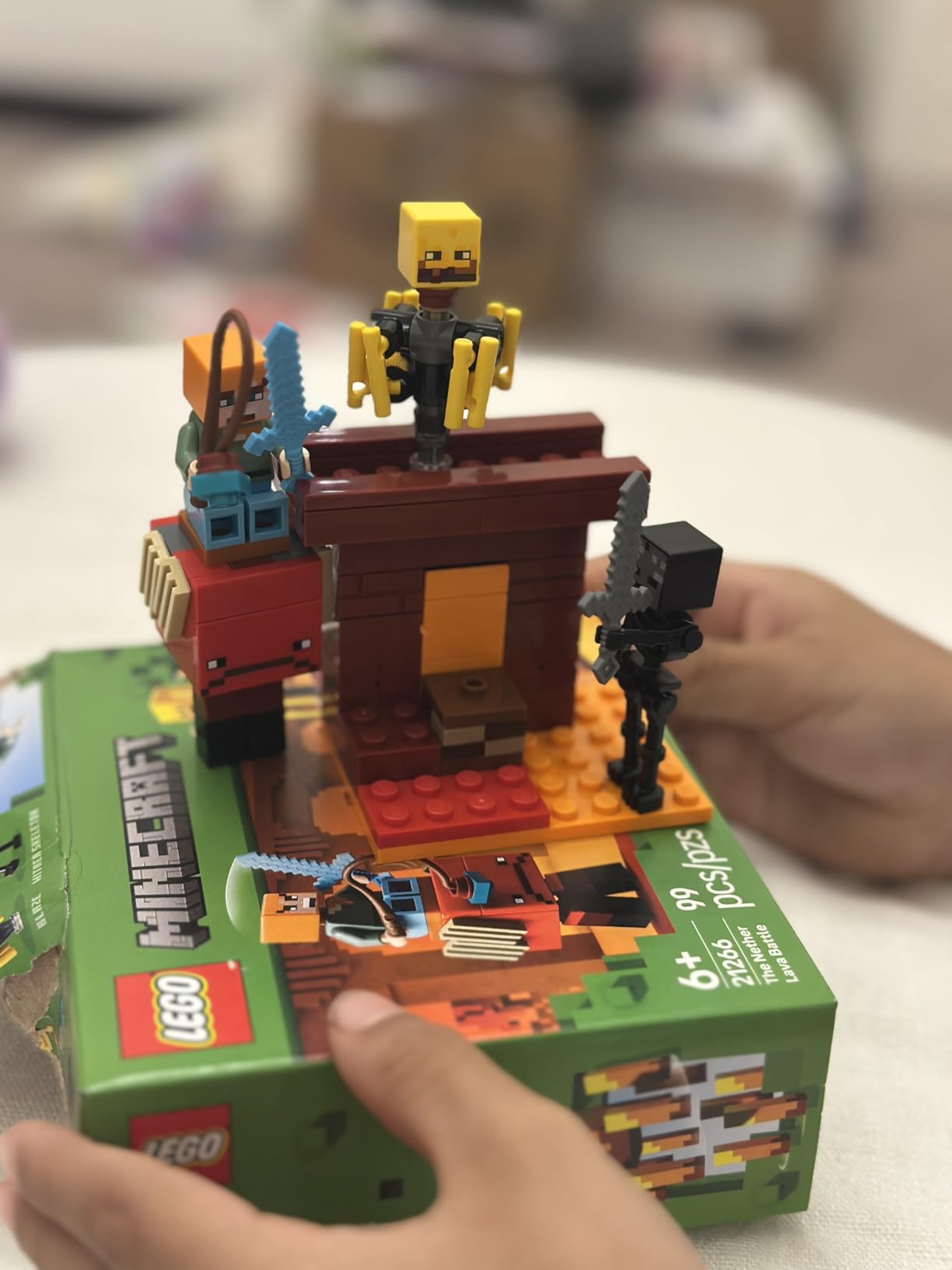 LEGO Minecraft Lava Battle 21266 customer photo 1