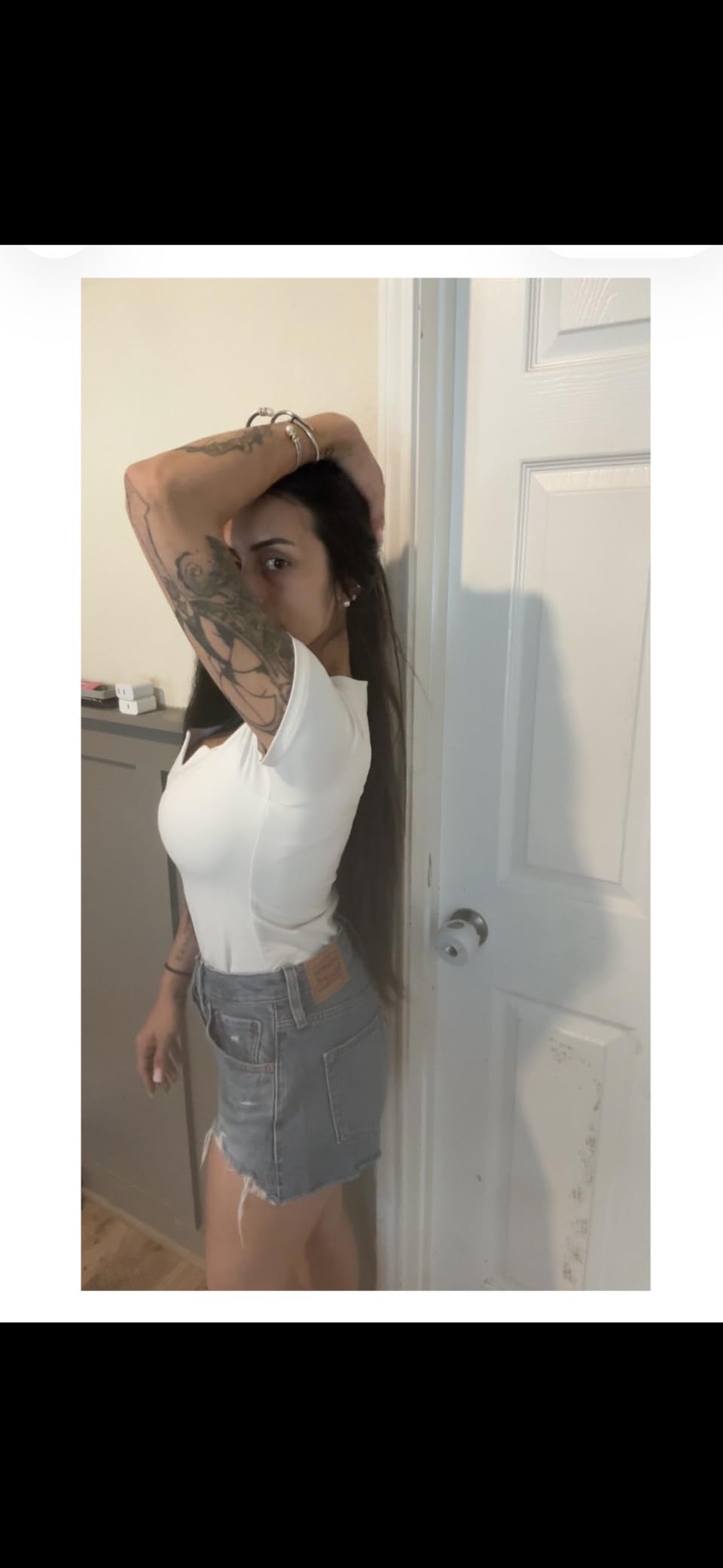 Levi's Womens 501 Original Shorts customer photo 2