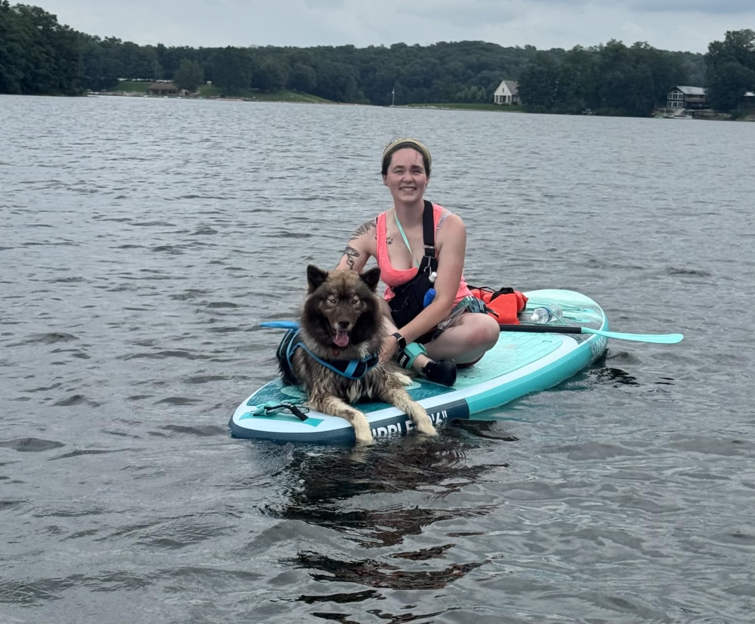 SLOOSH Inflatable Stand Up Paddle Board for Adult, Inflatable Paddle Boards with Premium Accessories, Non-Slip EVA Deck, Ultra-Light Carry Bag Pump, Blow Up SUP for All Skill Levels customer photo 2