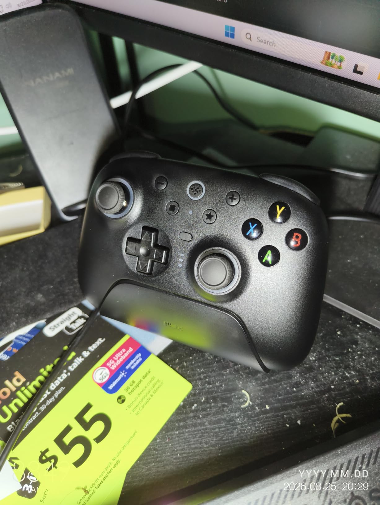 8Bitdo Ultimate 2 Wireless Controller for PC, Apple, Steam & Android, Black customer photo 1