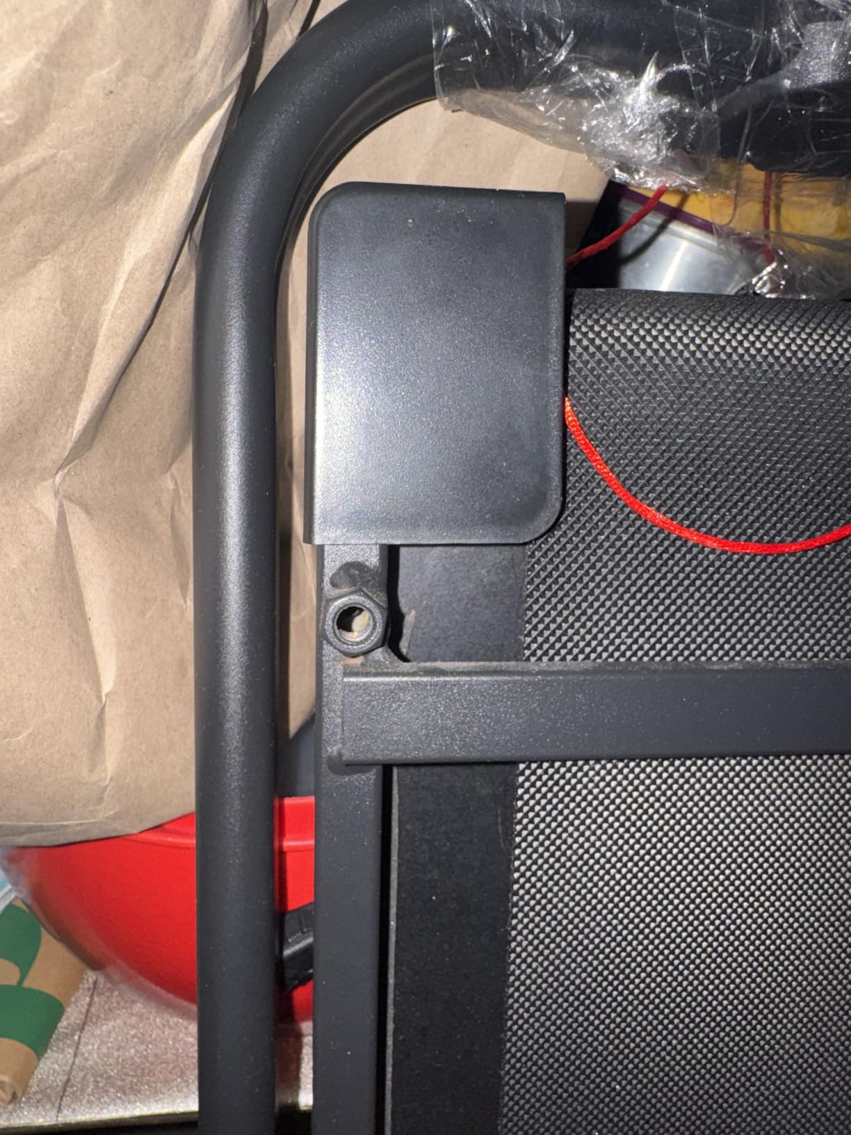 THERUN Walking Pad with Handle Bar, 2 in 1 Under Desk Portable Treadmill customer photo 2