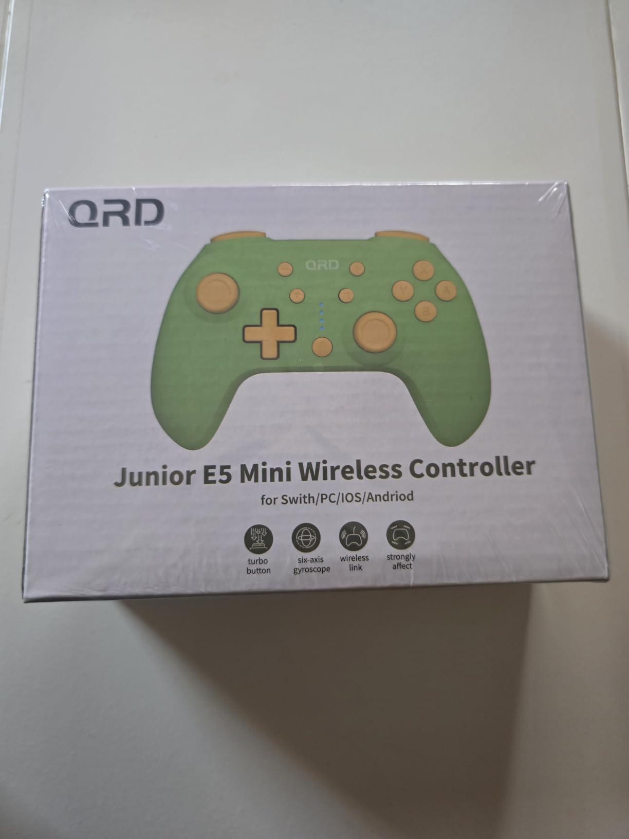 QRD Junior E5 Wireless Controller for Switch PC Android Pink customer photo 1