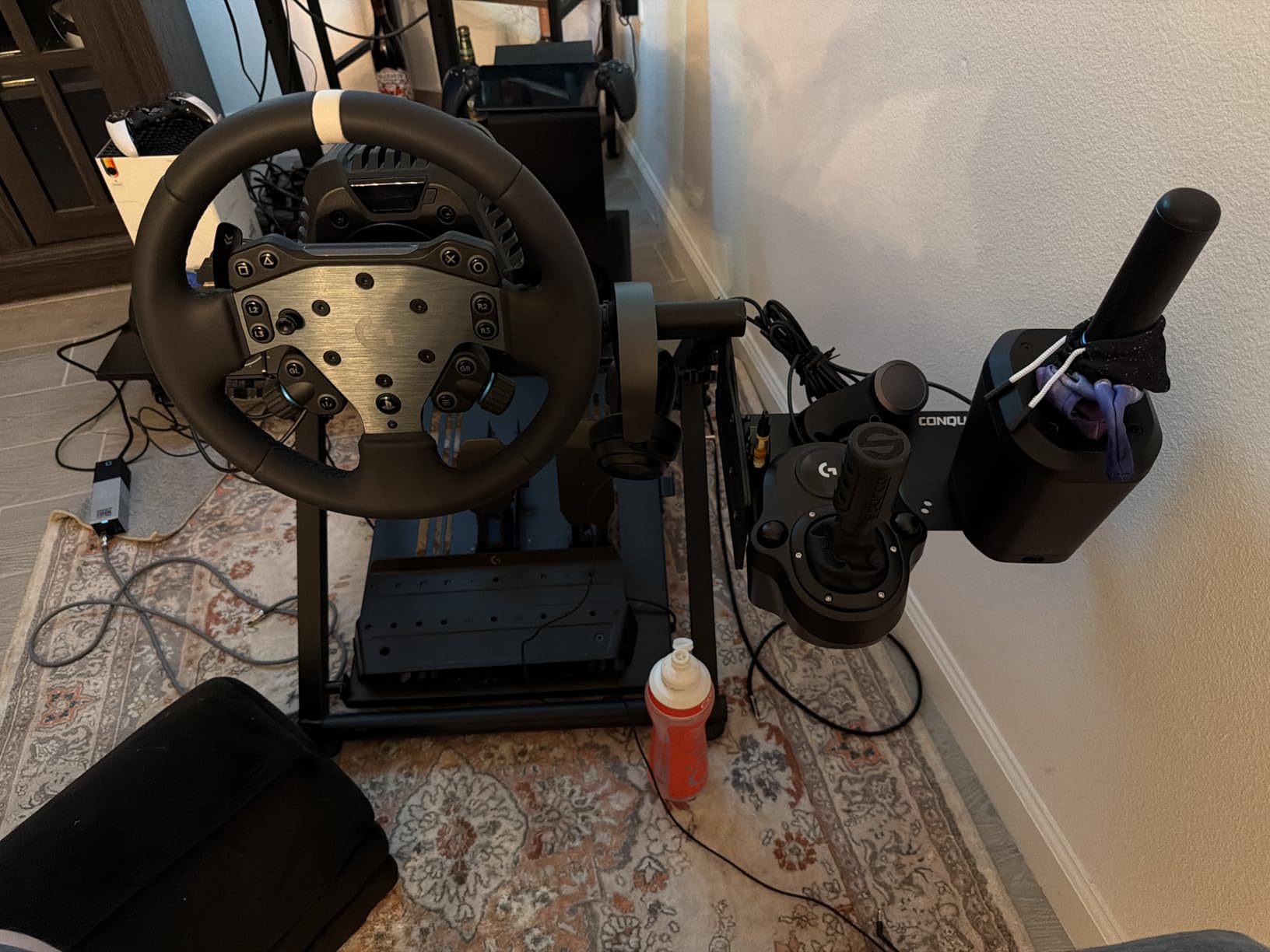 Logitech G RS50 Direct Drive Racing Wheel, Hub, & Base for PS5/PS4/PC customer photo 1