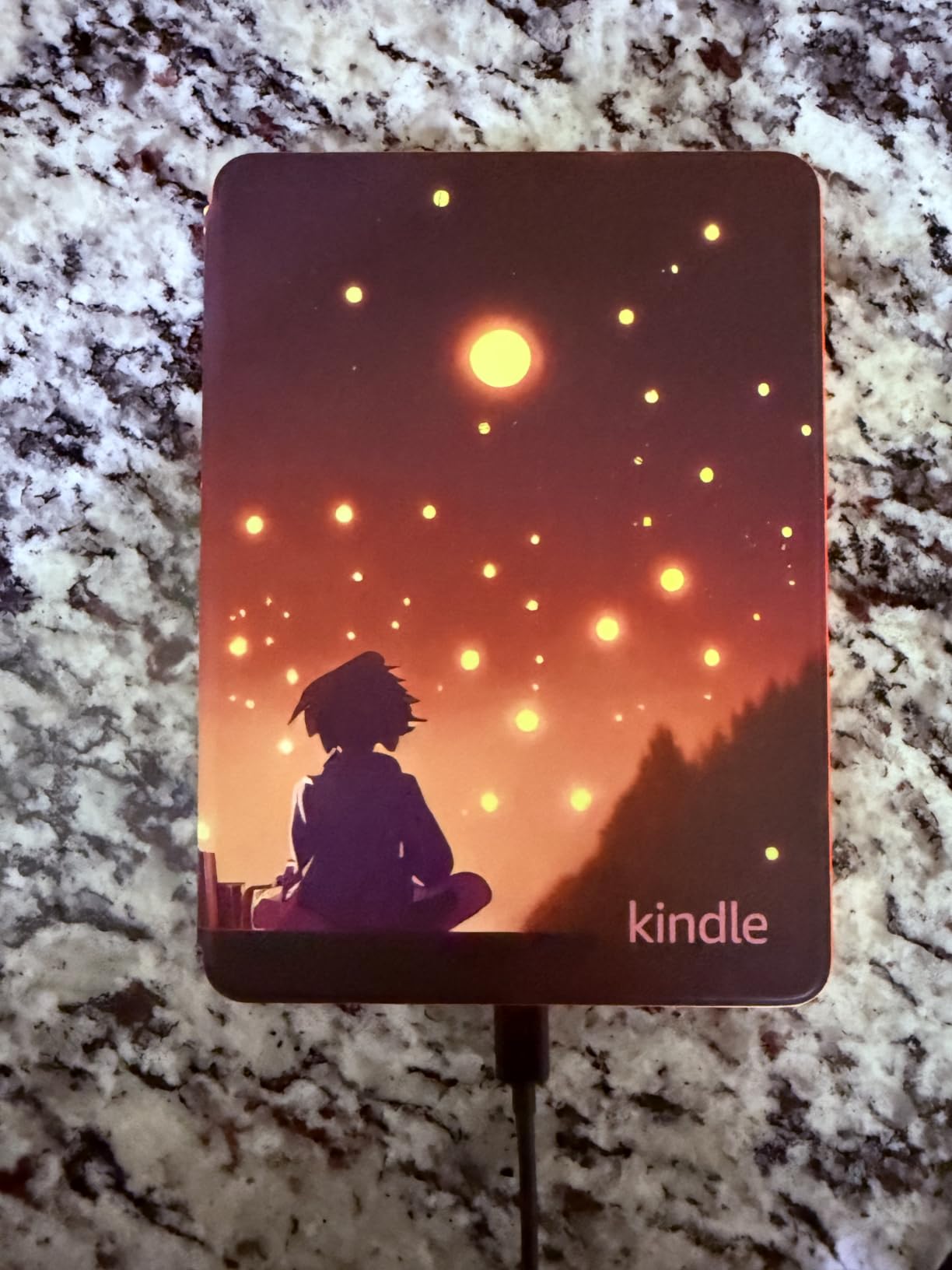 Amazon Kindle Colorsoft Kids 16 GB (newest model) – Lightweight, compact, and designed for reading—no apps, videos, or games. – with cover, Starlight Reading customer photo 1