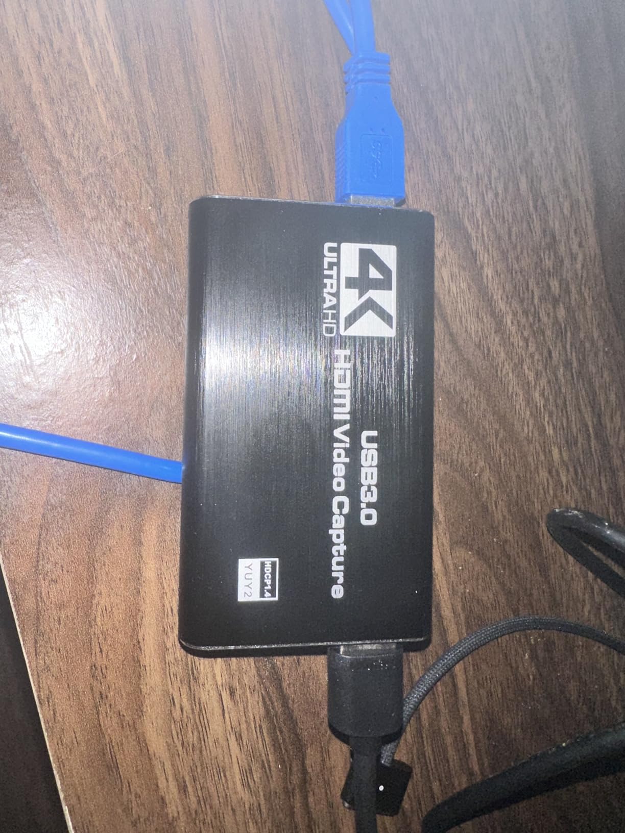 Newhope USB 3.0 HDMI Capture Card, 1080P 60FPS Capture with 4K Pass-Through customer photo 1