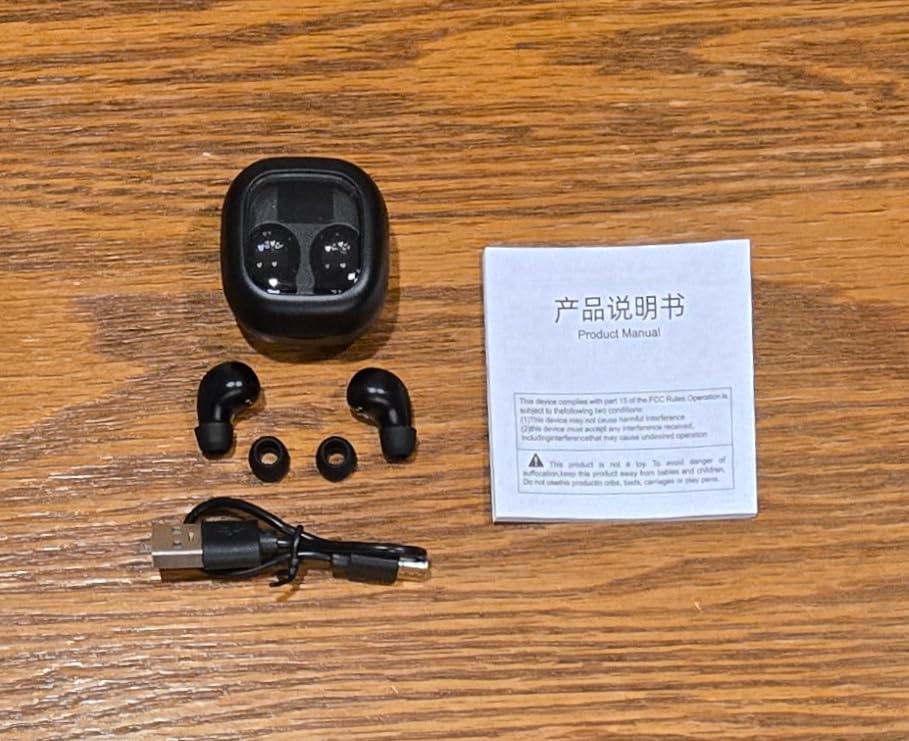 Invisible Mini Sleep Earbuds Ear Buds for Side Sleepers Sleeping, Small Ears Canals Women Wireless Bluetooth Low Profile Smallest Disgused Tiny Micro Discreet Hidden Earbuds Headphones for Work customer photo 1