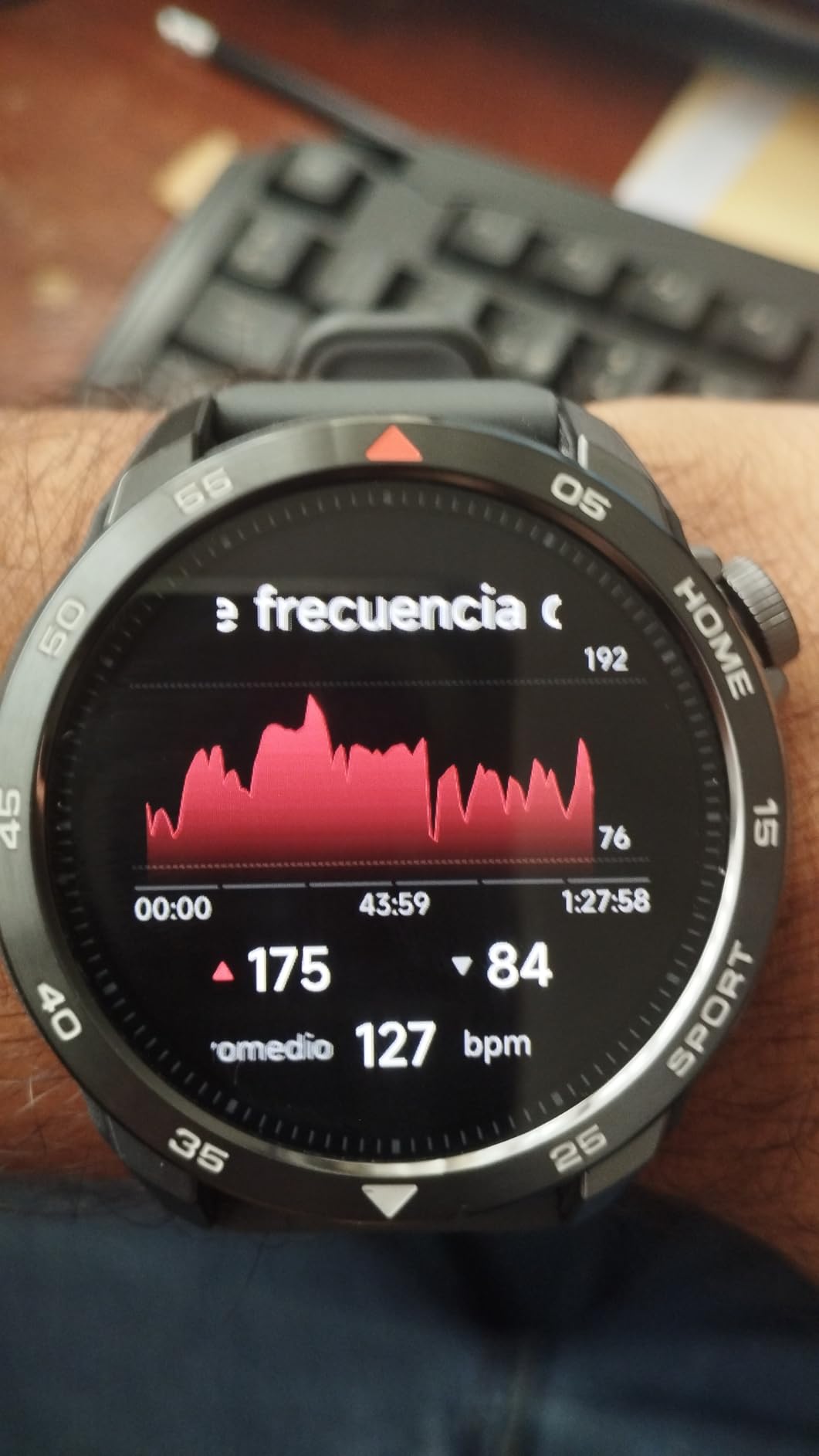 mibro GS Pro2 GPS Running Smartwatch with Dual Band GPS, 48mm, Dark Gray customer photo 2