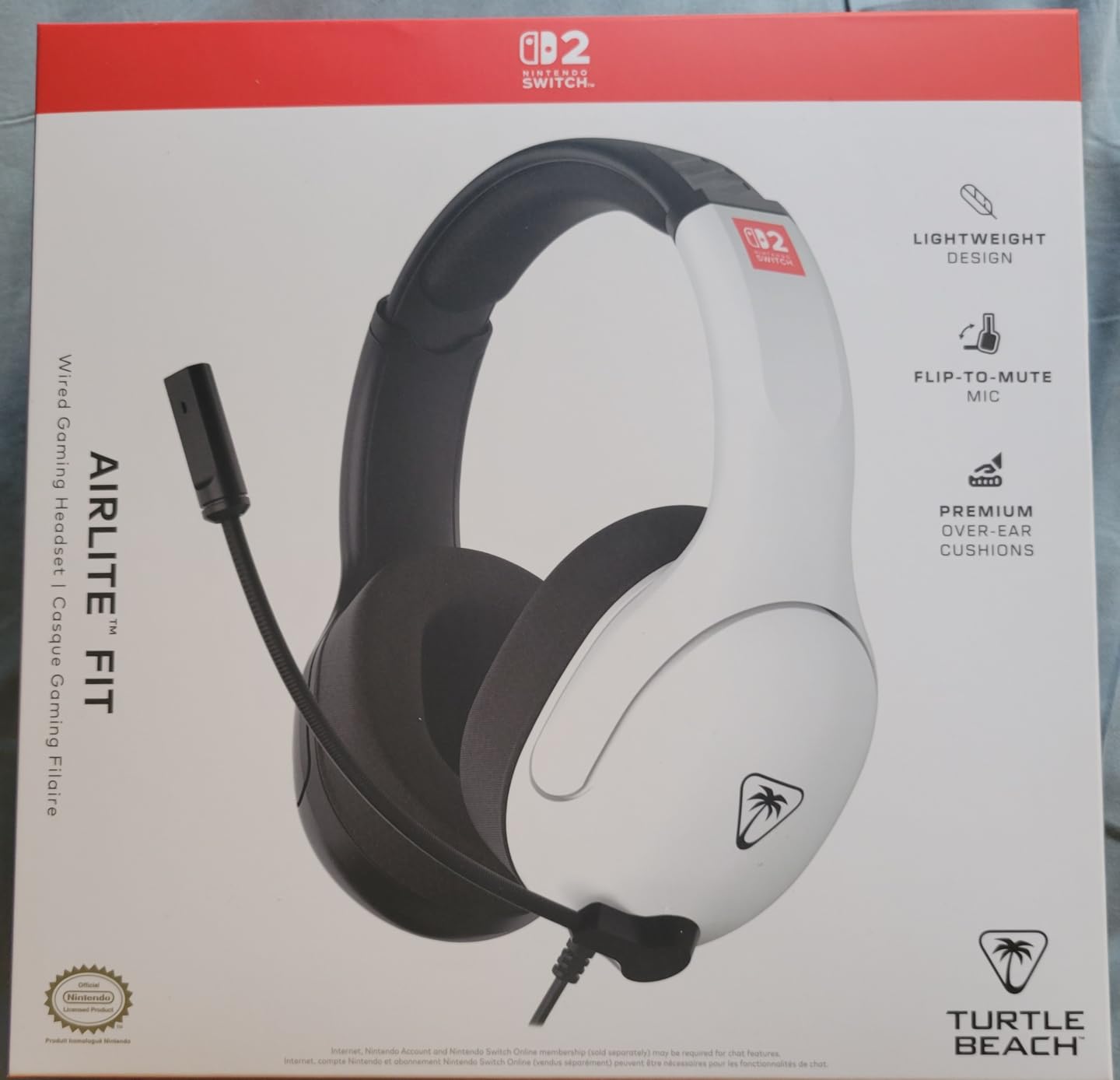 Turtle Beach Airlite Fit Wired Gaming Headset for Nintendo Switch 2, Lite customer photo 1